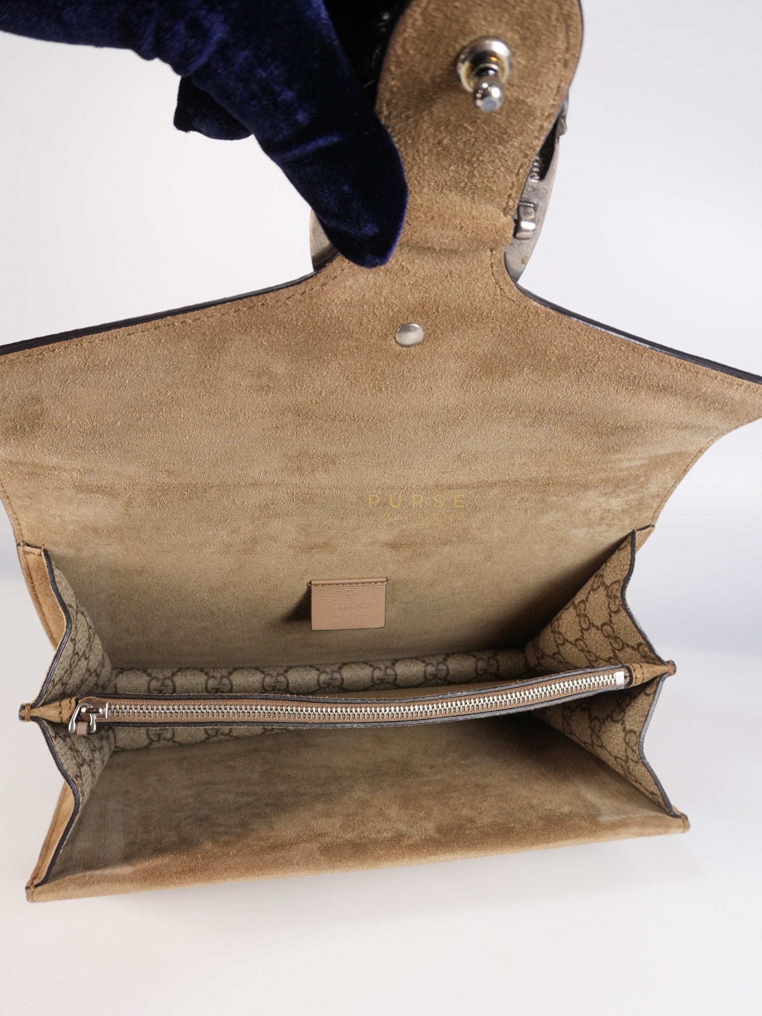 Dionysus Small in GG Supreme Canvas | Purse Maison Luxury Bags Shop