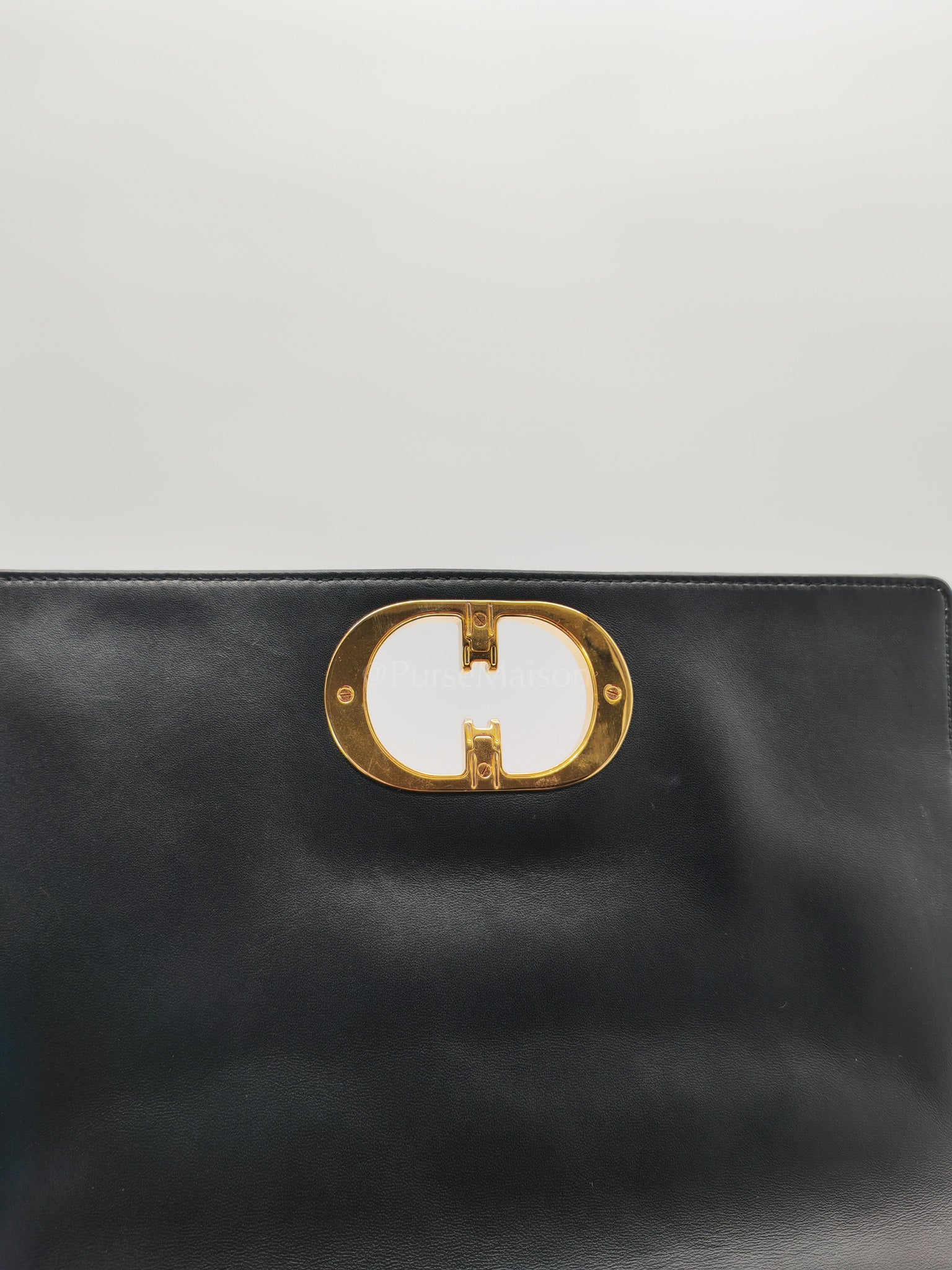 Dior Caro Large in Black Supple Cannage Calfskin Leather Chain Bag | Purse Maison Luxury Bags Shop