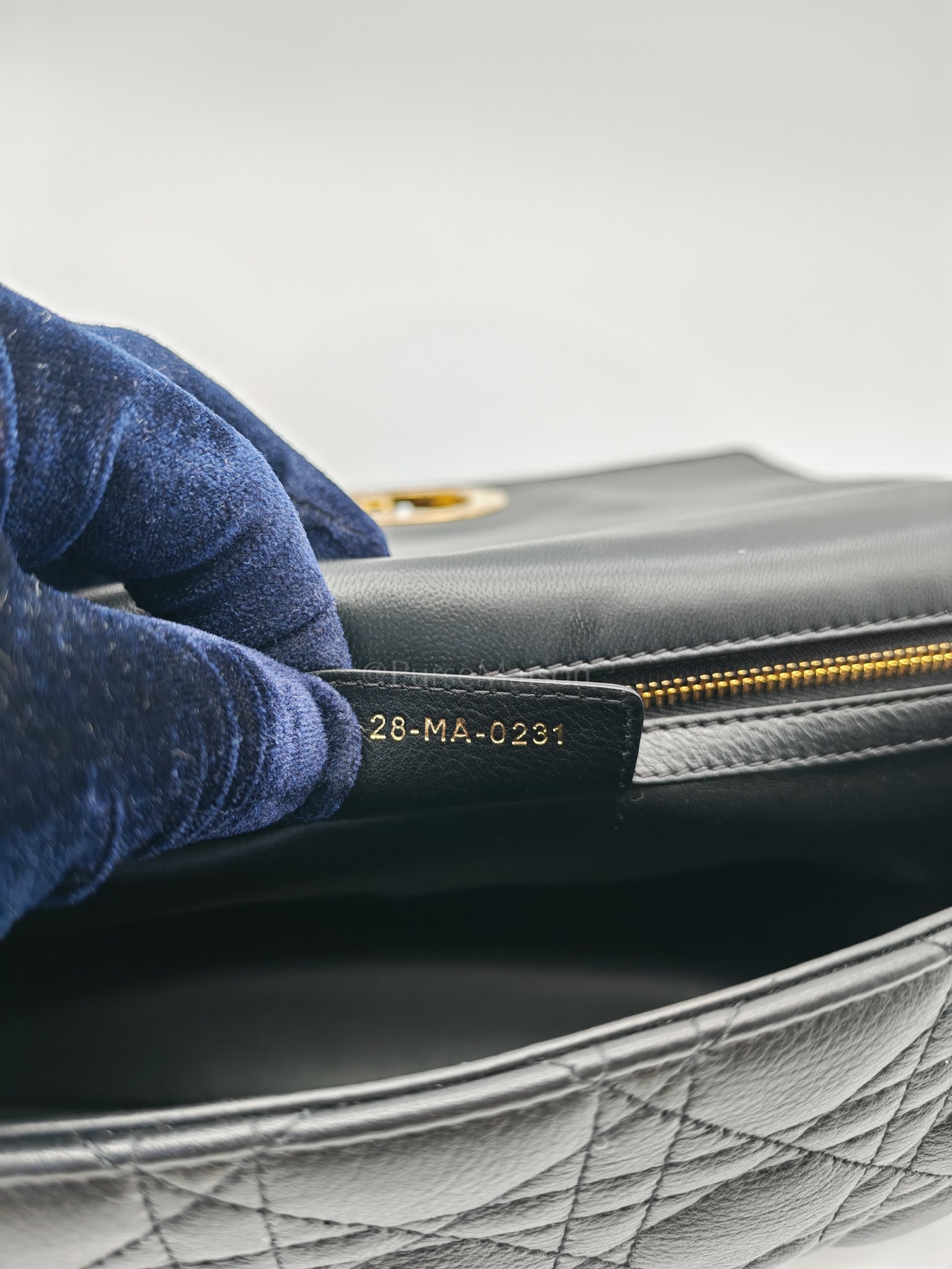 Dior Caro Large in Black Supple Cannage Calfskin Leather Chain Bag | Purse Maison Luxury Bags Shop