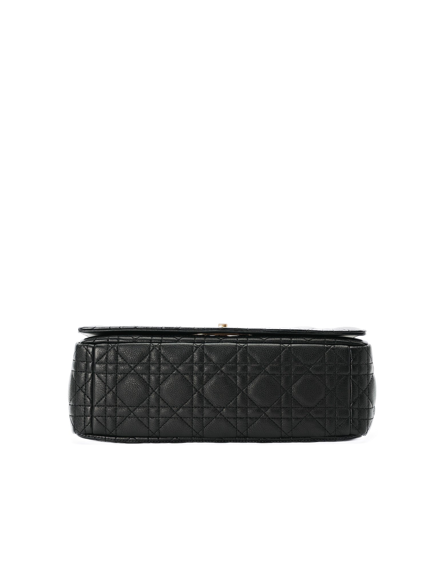 Dior Caro Large in Black Supple Cannage Calfskin Leather Chain Bag | Purse Maison Luxury Bags Shop
