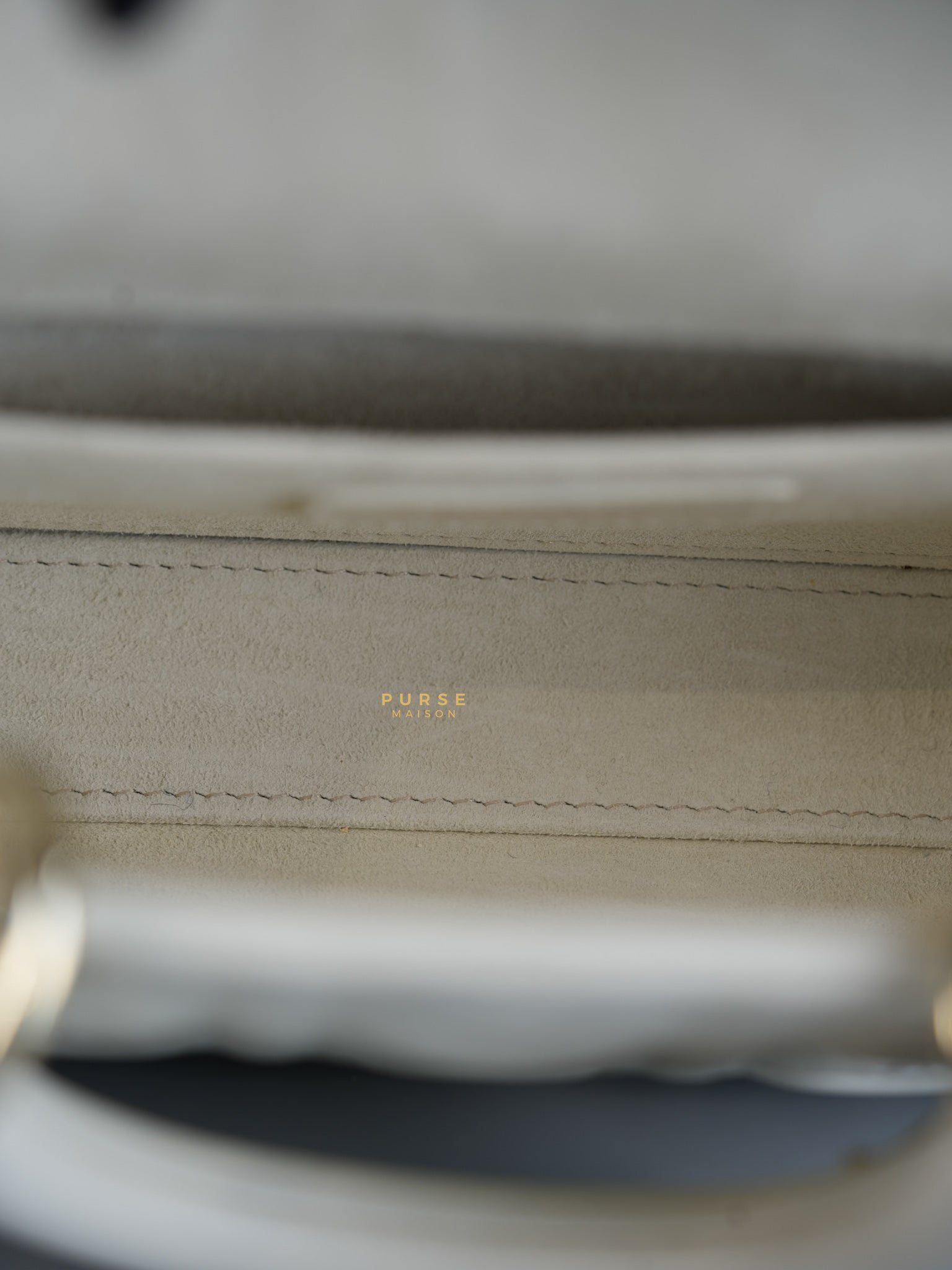 Dior Lady D-Joy Medium in Latte Cannage Lambskin Leather | Purse Maison Luxury Bags Shop