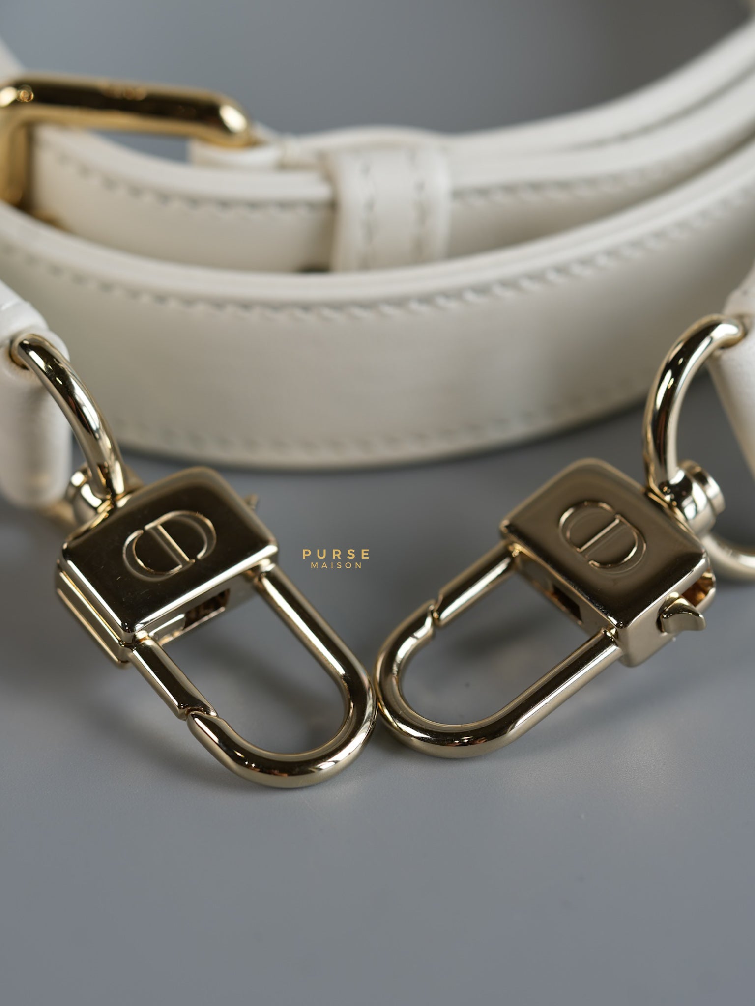 Dior Lady D-Joy Medium in Latte Cannage Lambskin Leather | Purse Maison Luxury Bags Shop