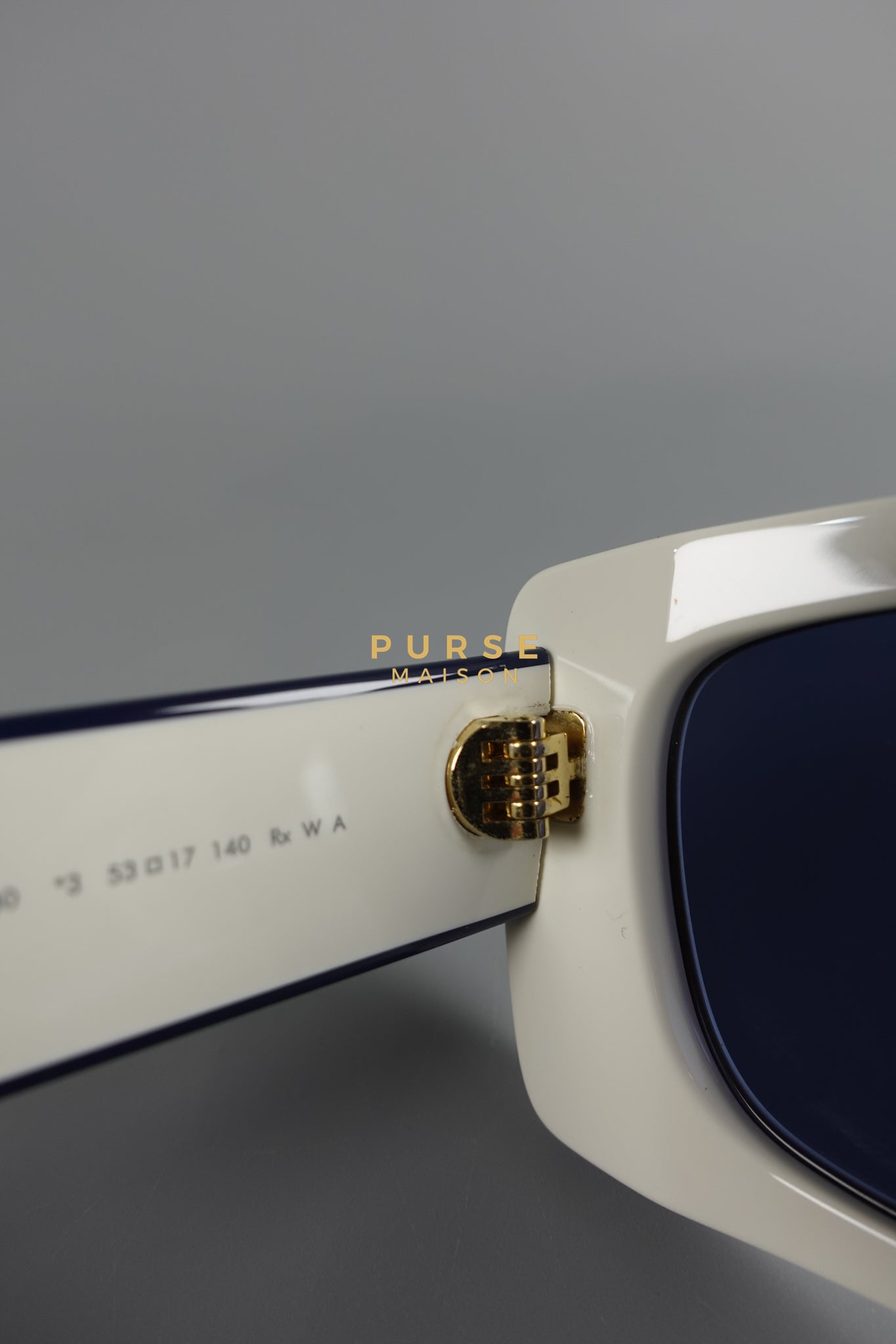 Dior Pacific S1U White & Blue Sunglasses | Purse Maison Luxury Bags Shop