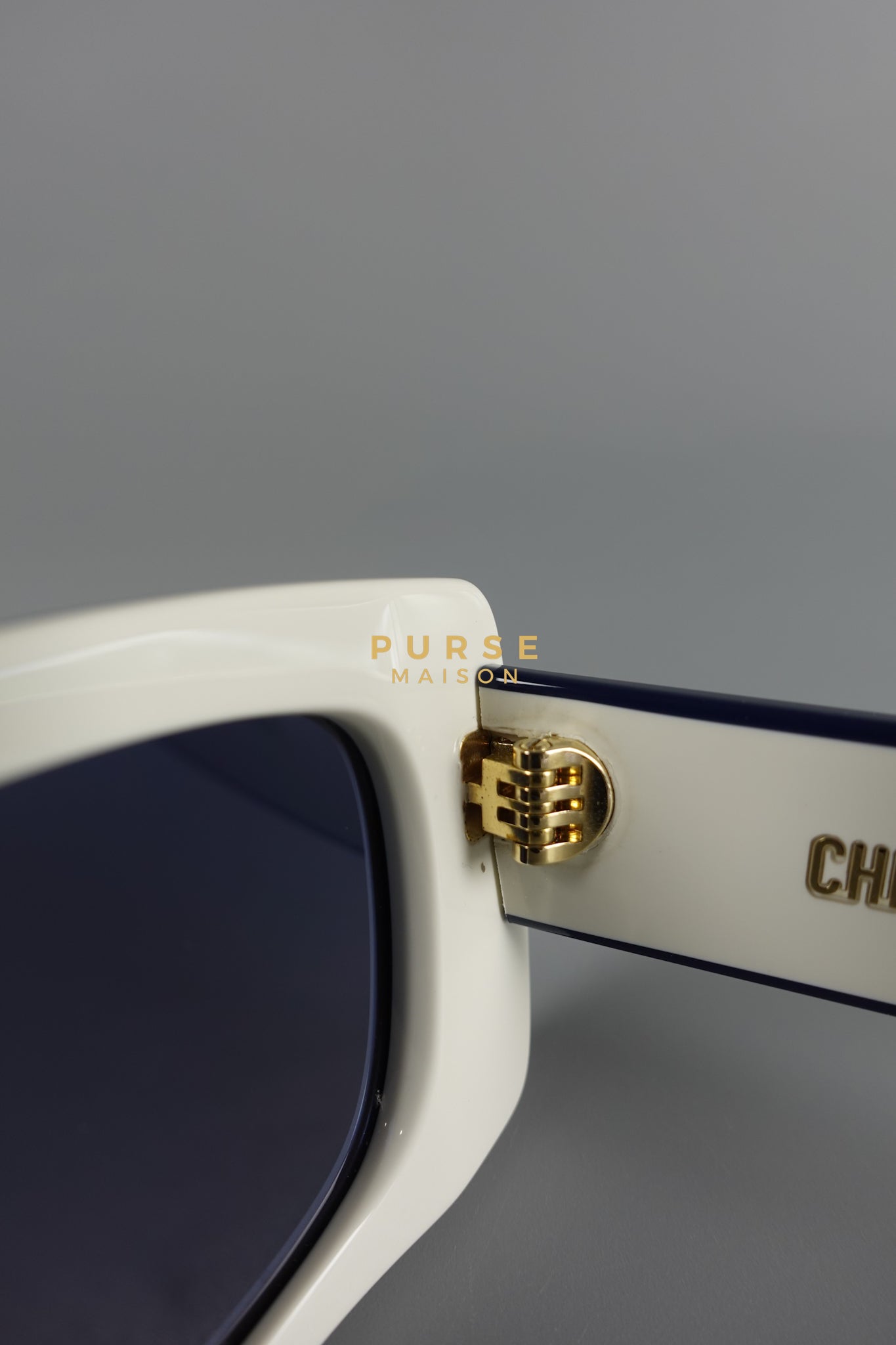 Dior Pacific S1U White & Blue Sunglasses | Purse Maison Luxury Bags Shop