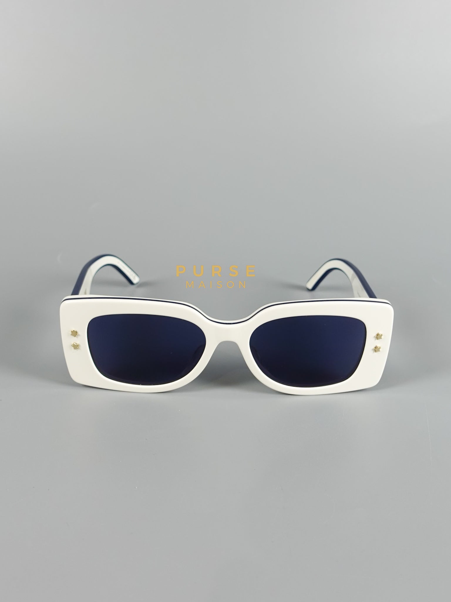 Dior Pacific S1U White & Blue Sunglasses | Purse Maison Luxury Bags Shop