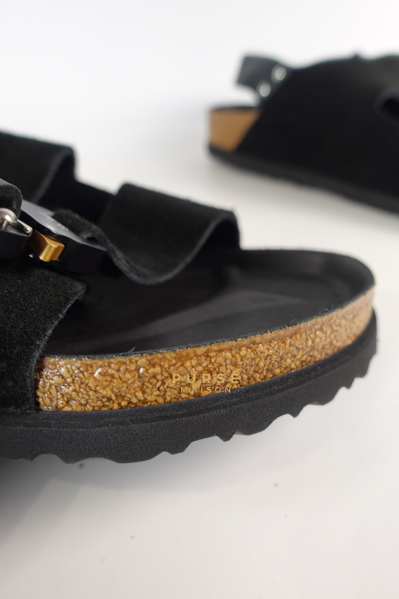 Dior x Birkenstock Milano Sandals in Black Smooth Calf Dior x Birkenstock Milano Sandals in Black Smooth Calf