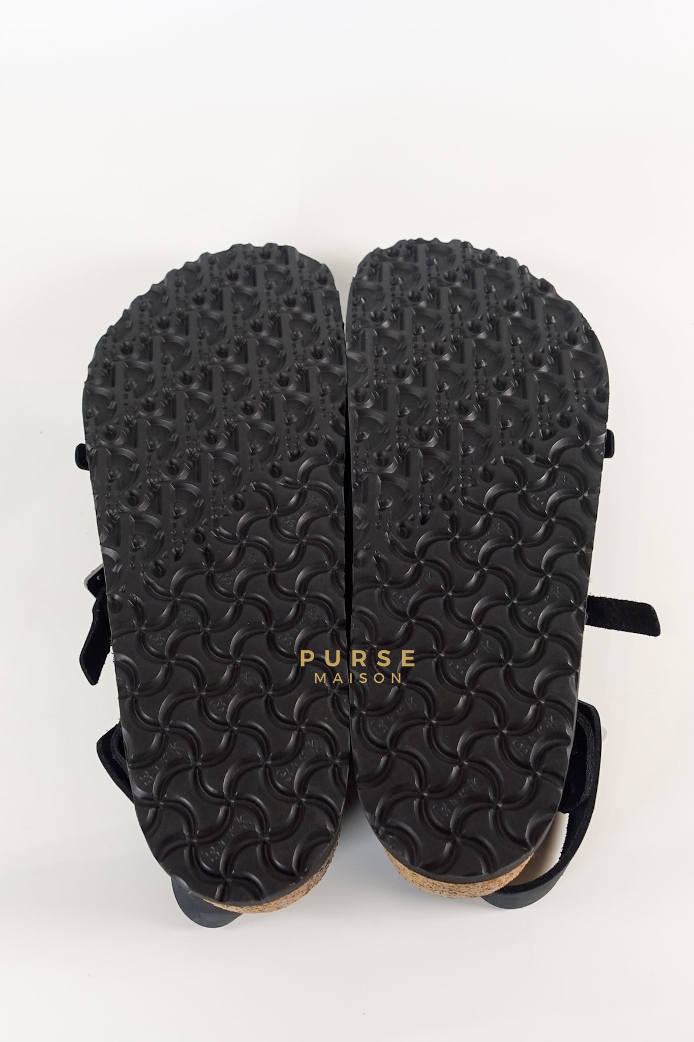 Dior x Birkenstock Milano Sandals in Black Smooth Calf Dior x Birkenstock Milano Sandals in Black Smooth Calf