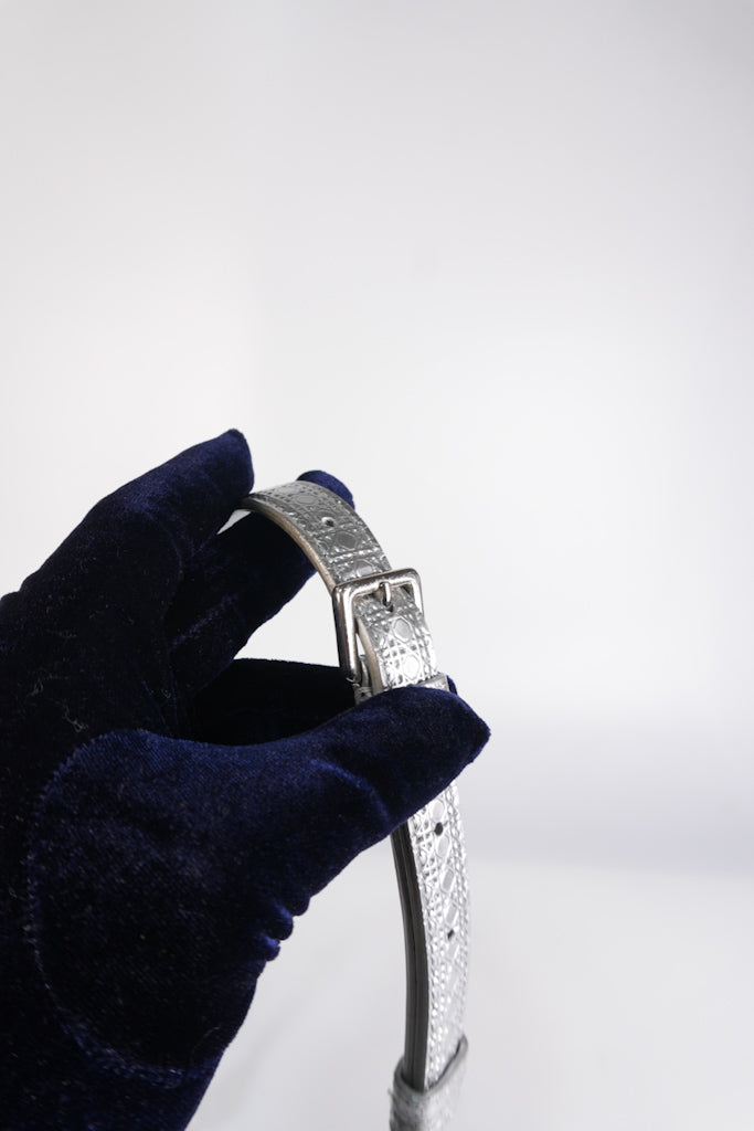 Diorama Silver and Black Crossbody Bag | Purse Maison Luxury Bags Shop