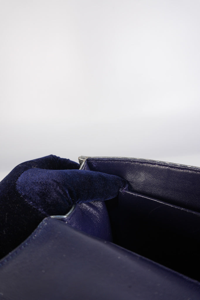 Diorama Silver and Black Crossbody Bag | Purse Maison Luxury Bags Shop