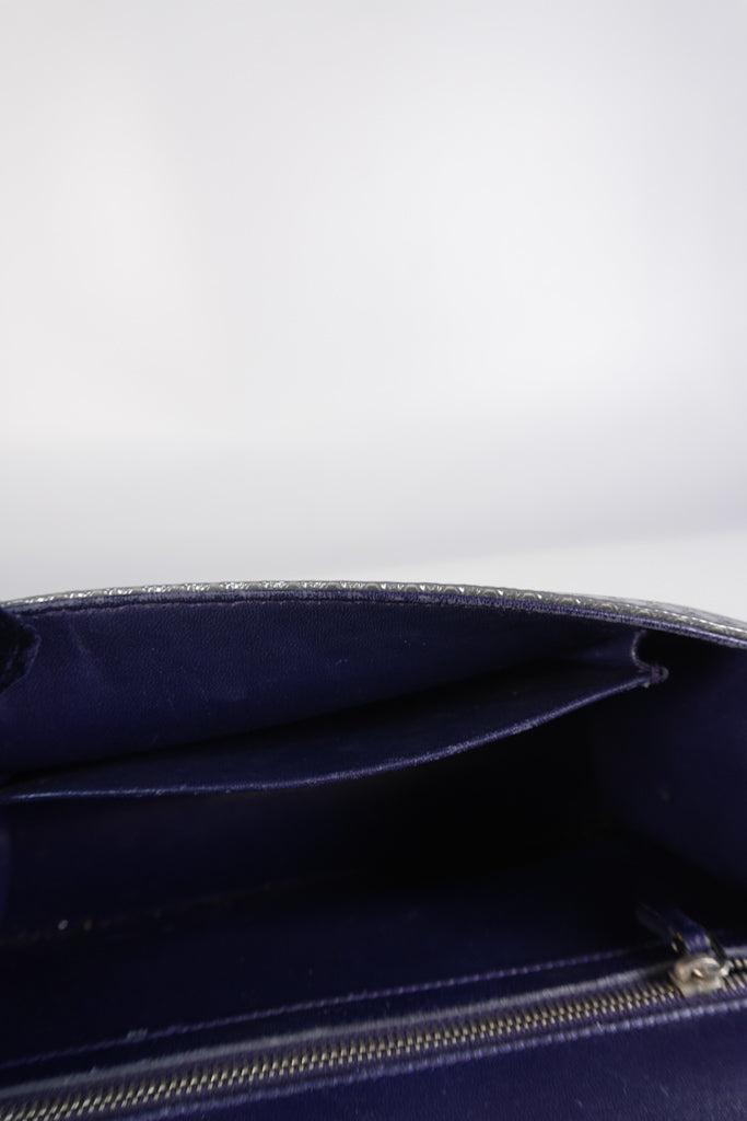 Diorama Silver and Black Crossbody Bag | Purse Maison Luxury Bags Shop