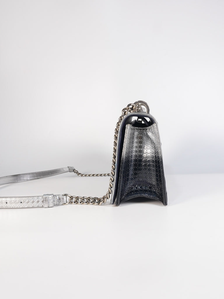 Diorama Silver and Black Crossbody Bag | Purse Maison Luxury Bags Shop