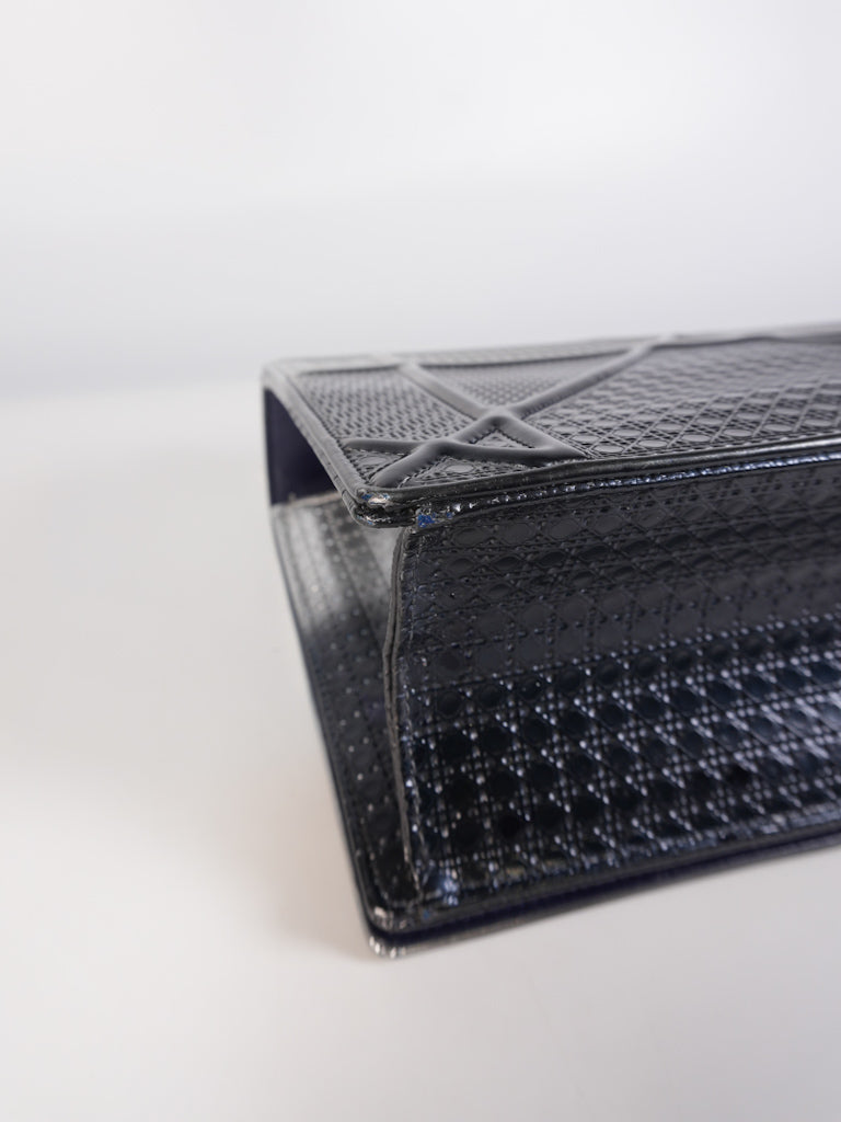 Diorama Silver and Black Crossbody Bag | Purse Maison Luxury Bags Shop