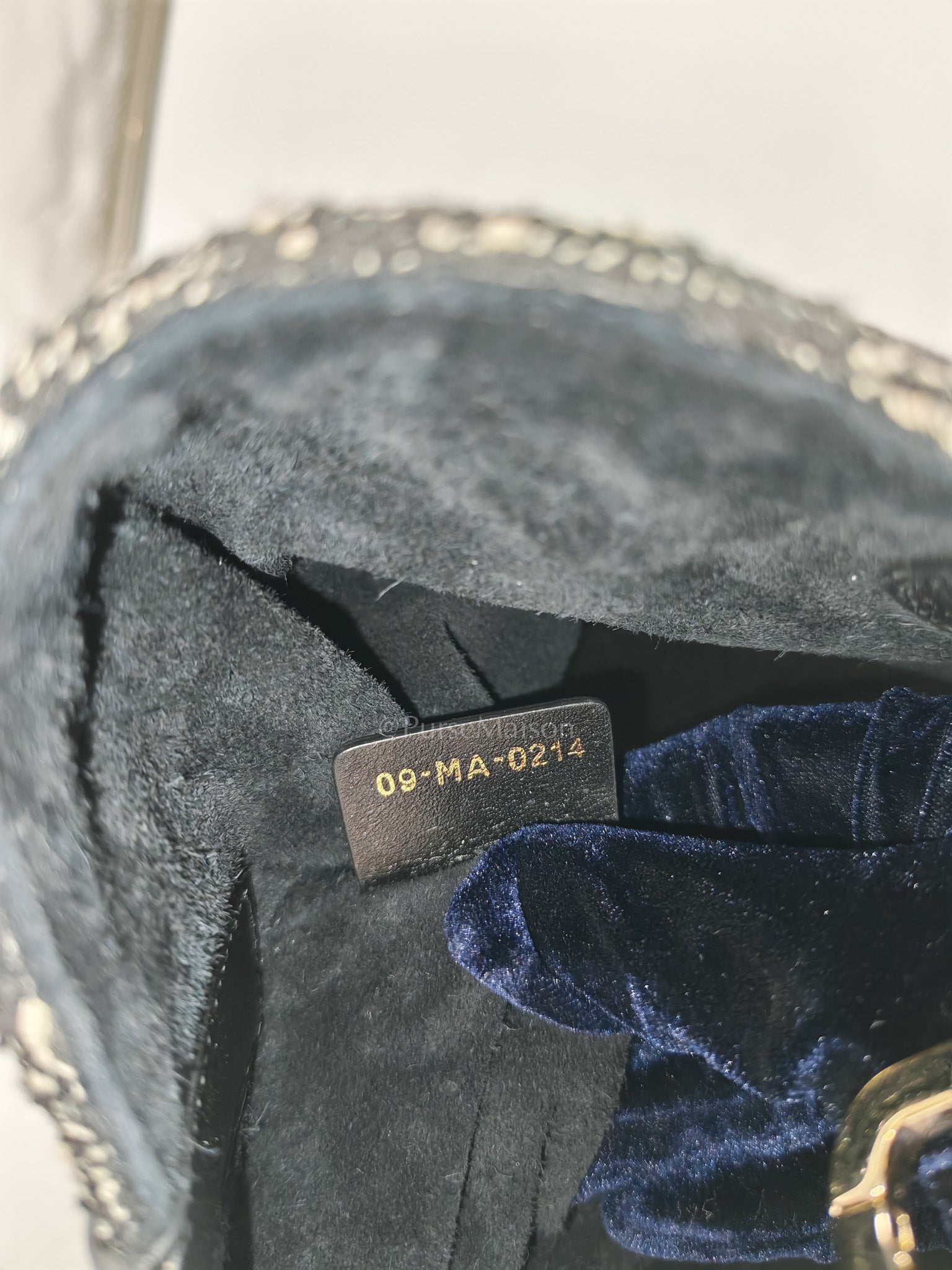 Toujours Medium in Black Calfskin and Tweed Canvas