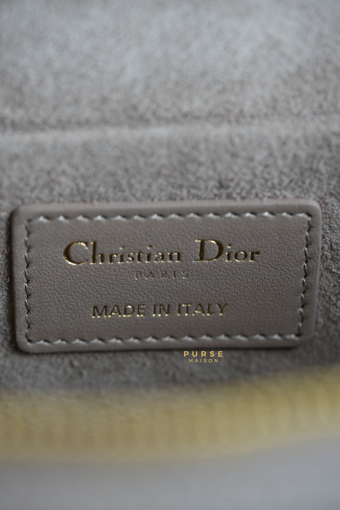 Diortravel Vanity Case Small in Beige Cannage Leather | Purse Maison Luxury Bags Shop