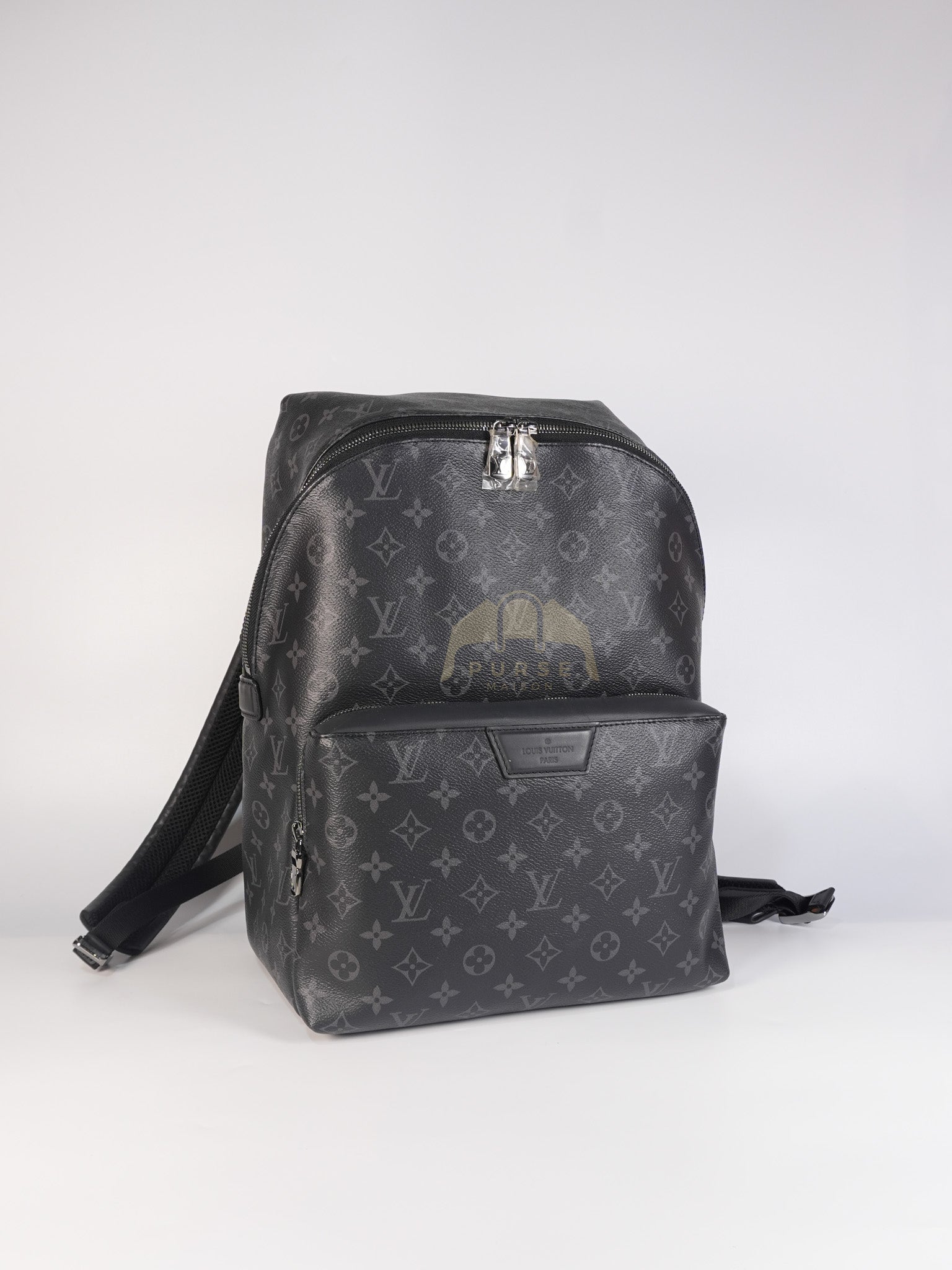 Discovery Backpack PM in Black Monogram Eclipse Canvas (Date code: FL0210) | Purse Maison Luxury Bags Shop
