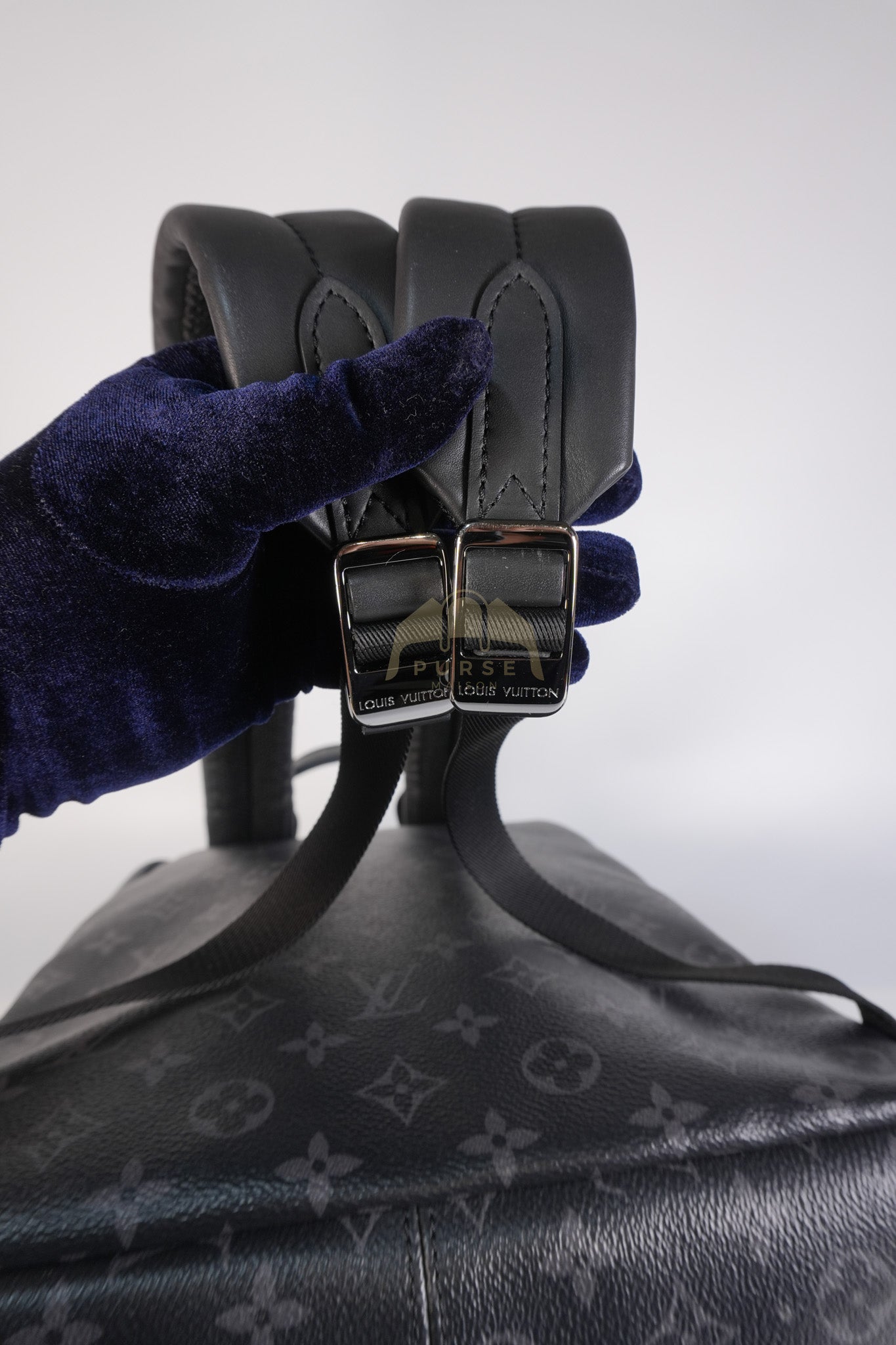 Discovery Backpack PM in Black Monogram Eclipse Canvas (Date code: FL0210) | Purse Maison Luxury Bags Shop