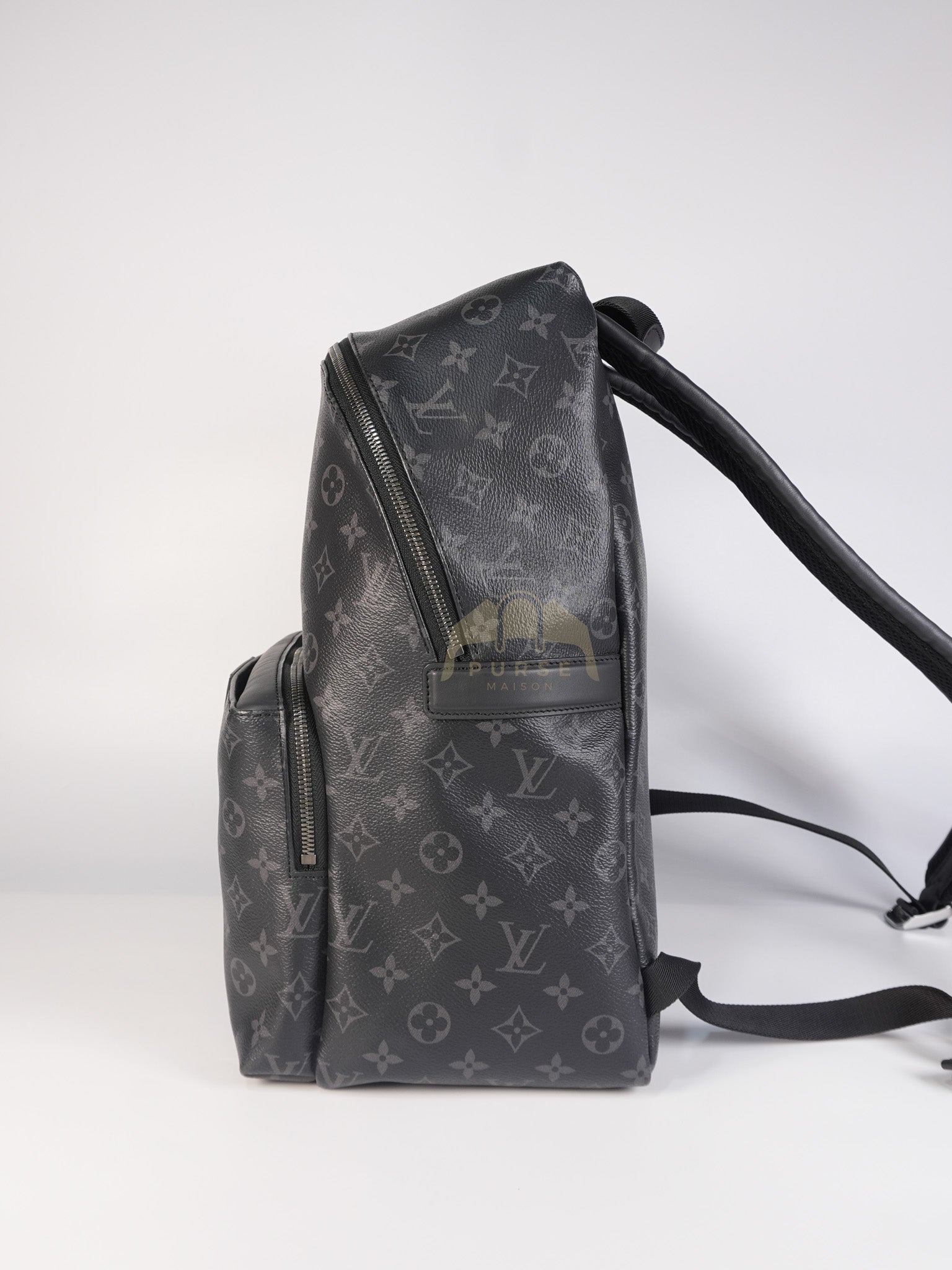 Discovery Backpack PM in Black Monogram Eclipse Canvas (Date code: FL0210) | Purse Maison Luxury Bags Shop