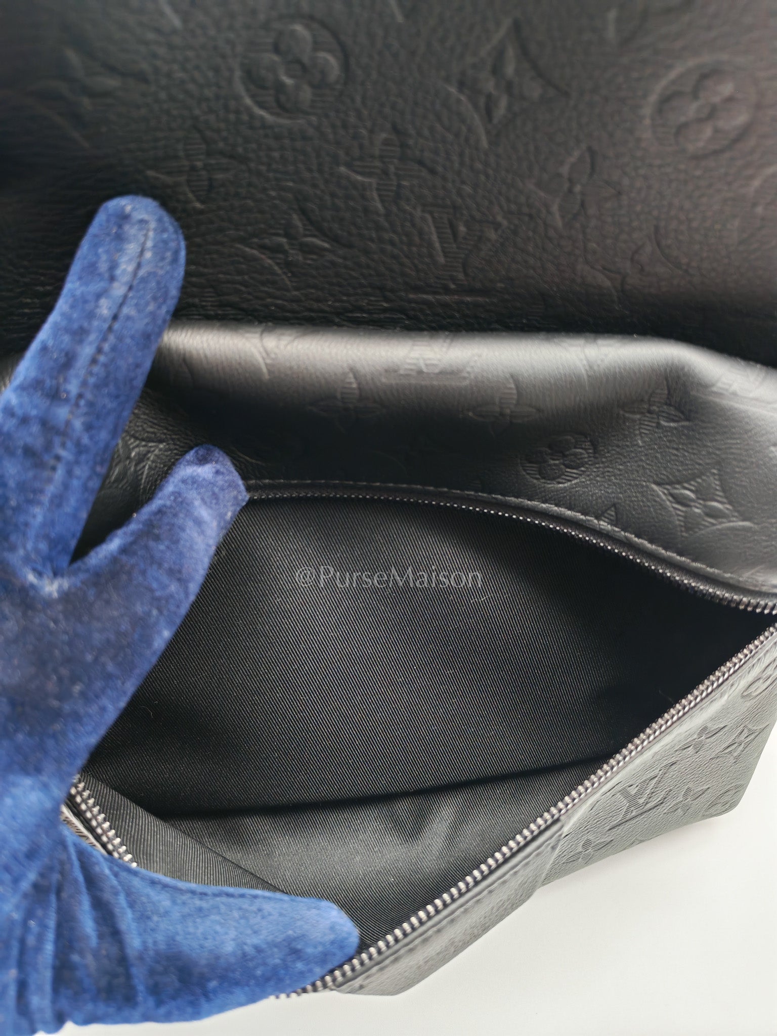 Discovery Backpack PM in Monogram Shadow Leather (Microchip) | Purse Maison Luxury Bags Shop