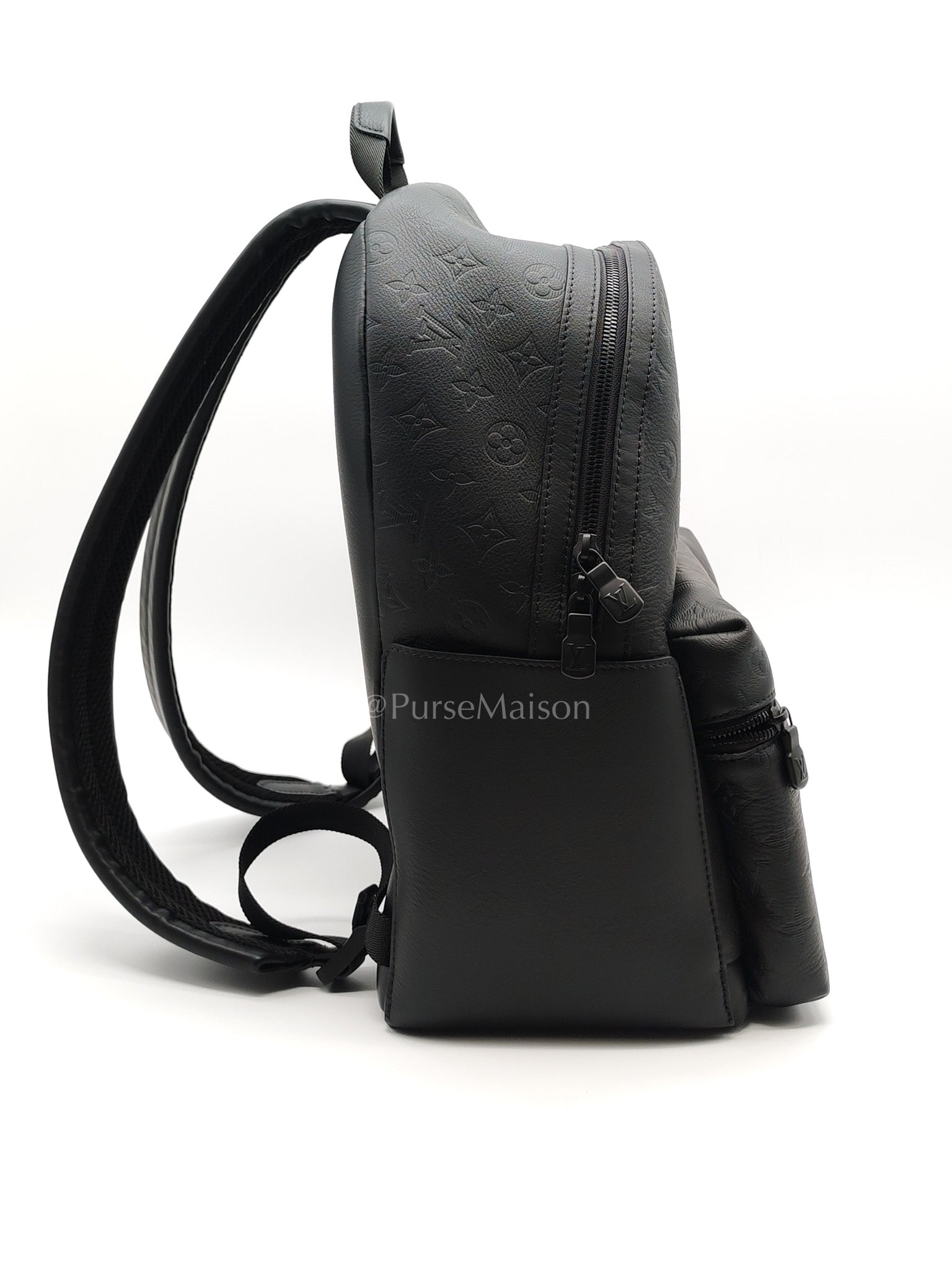 Discovery Backpack PM in Monogram Shadow Leather (Microchip) | Purse Maison Luxury Bags Shop