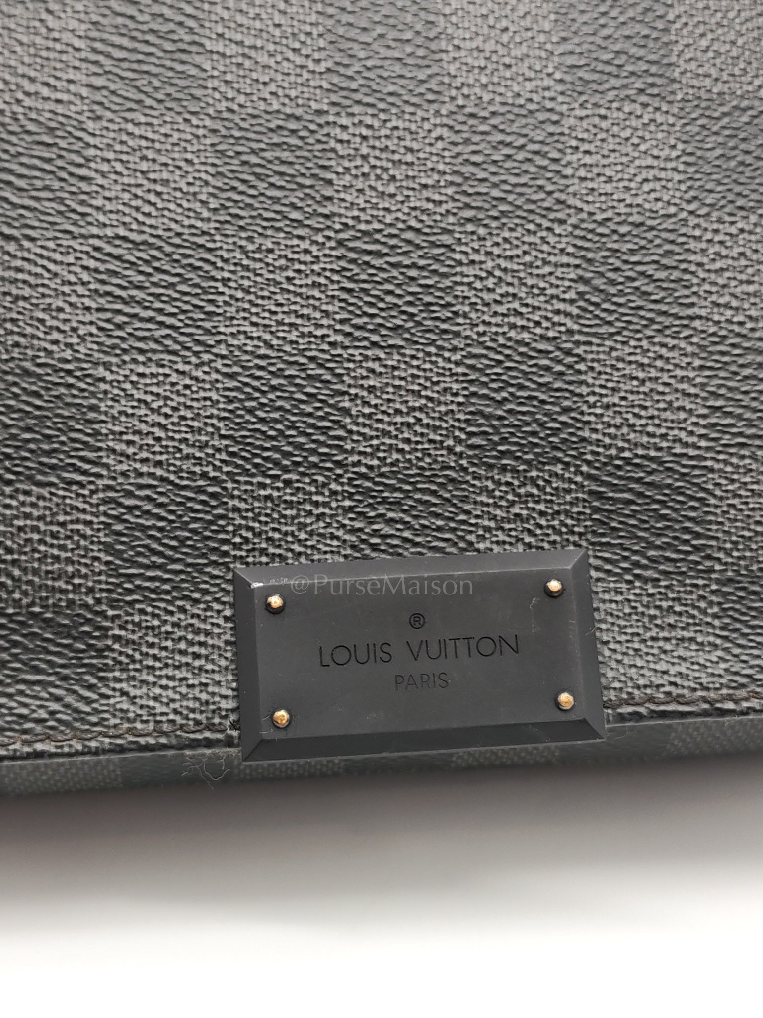 District PM Messenger Bag in Damier Graphite Canvas (Date Code: FL4105) | Purse Maison Luxury Bags Shop