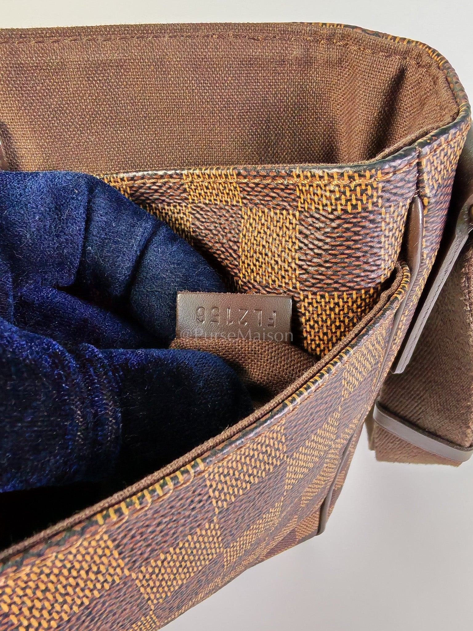 District PM Messenger Crossbody Bag (Date Code: FL2156) | Purse Maison Luxury Bags Shop