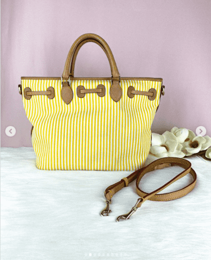 Dooney and bourke yellow 2025 purse