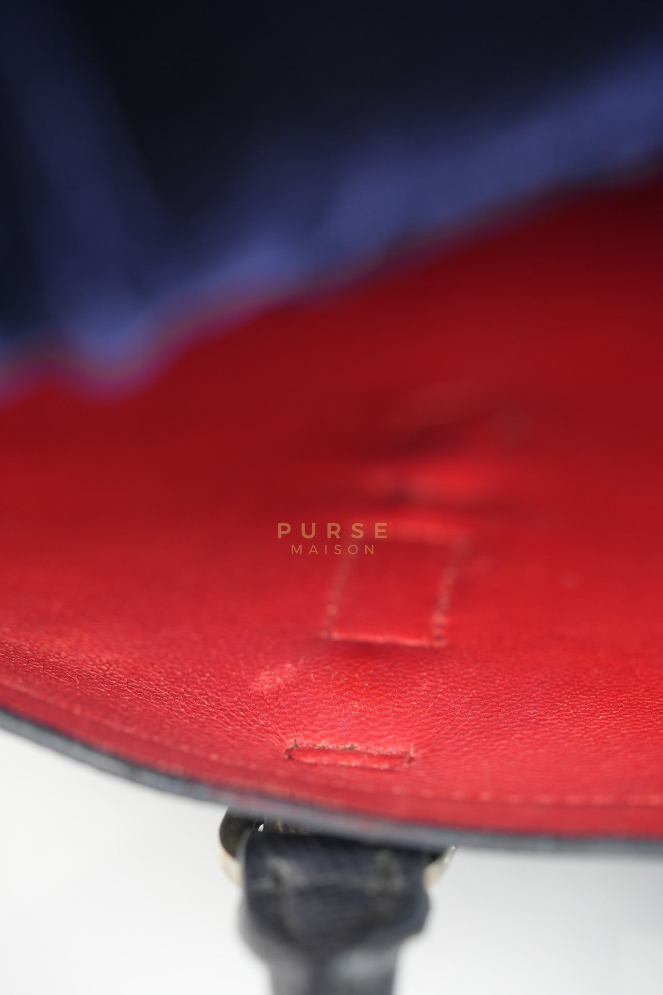 Double Bag Large in Black/Nero Saffiano Cuir Leather Silver Hardware | Purse Maison Luxury Bags Shop