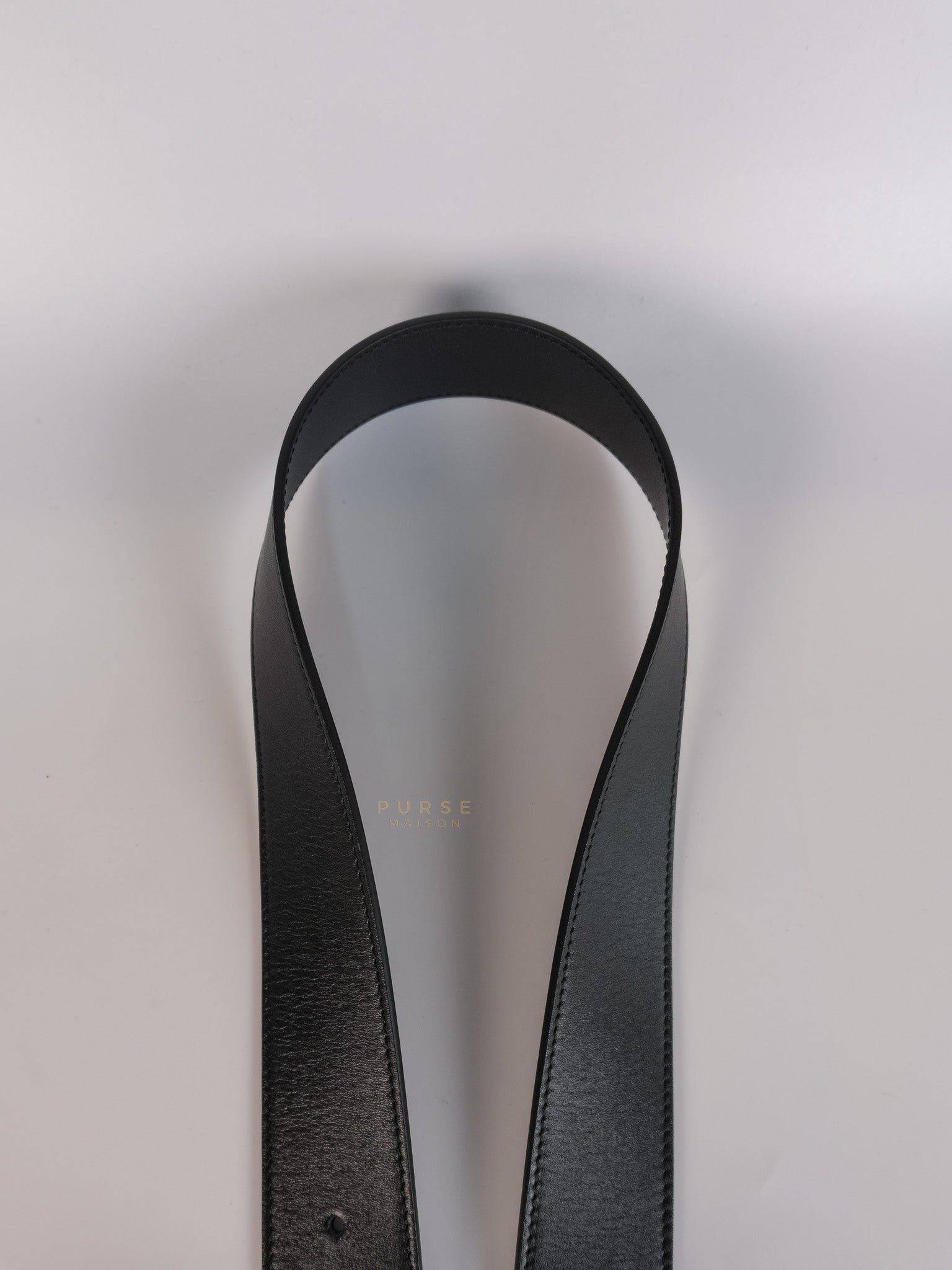 Double G Wide Leather Belt Size 90 | Purse Maison Luxury Bags Shop