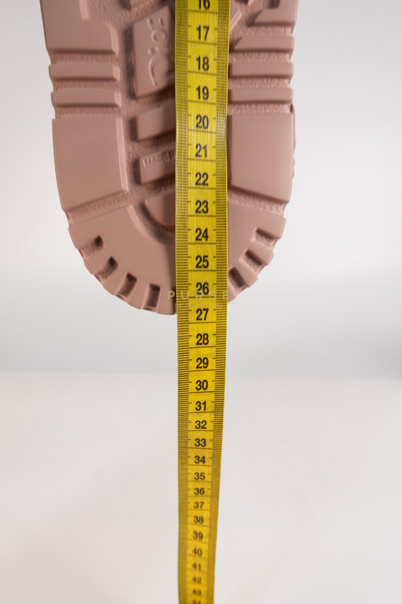 D'Wave Sandals in Powder Pink Leather Size 38EU (24cm) | Purse Maison Luxury Bags Shop