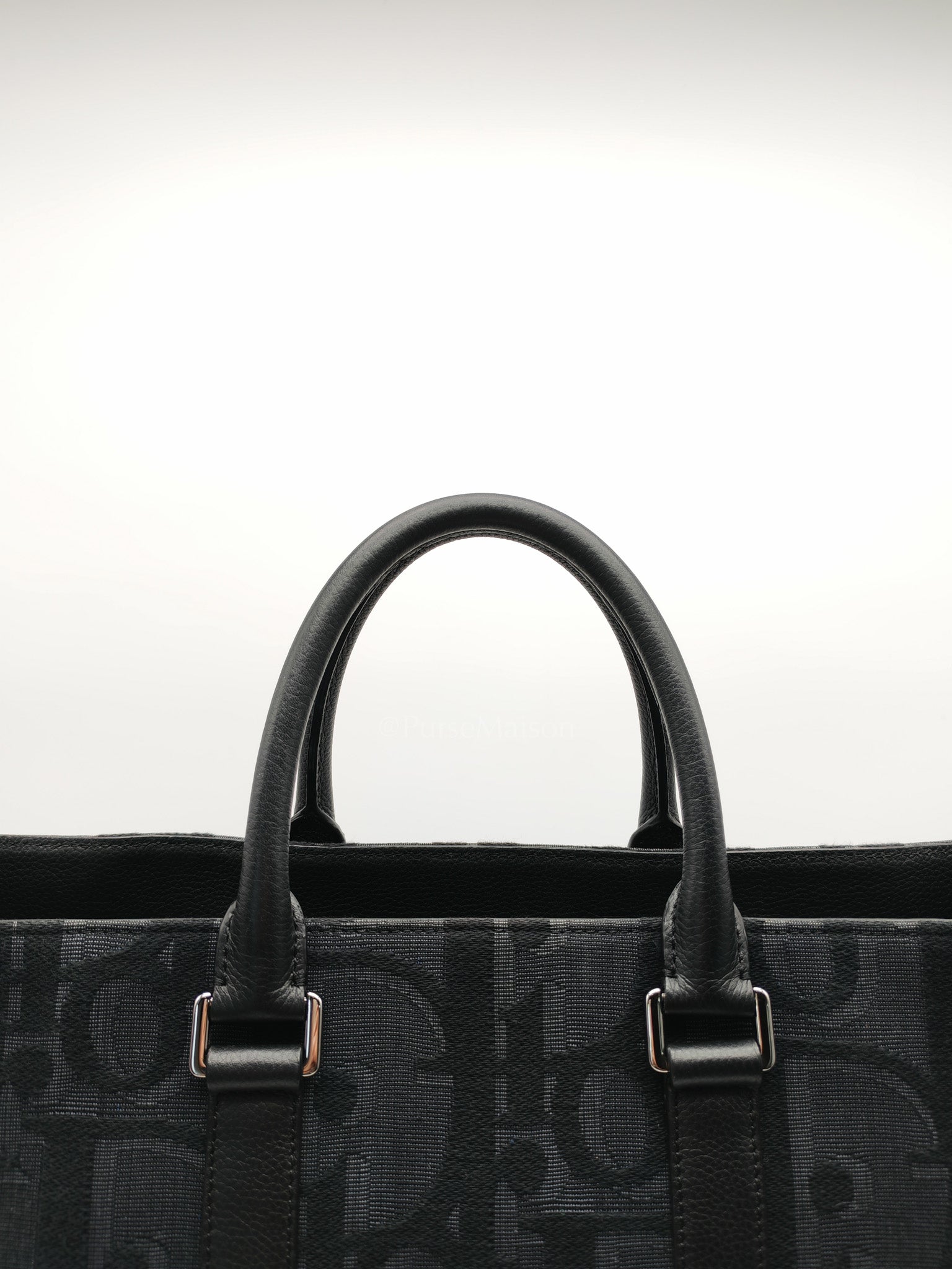 East West Tote Bag in Black Blue Dior Oblique Jacquard | Purse Maison Luxury Bags Shop