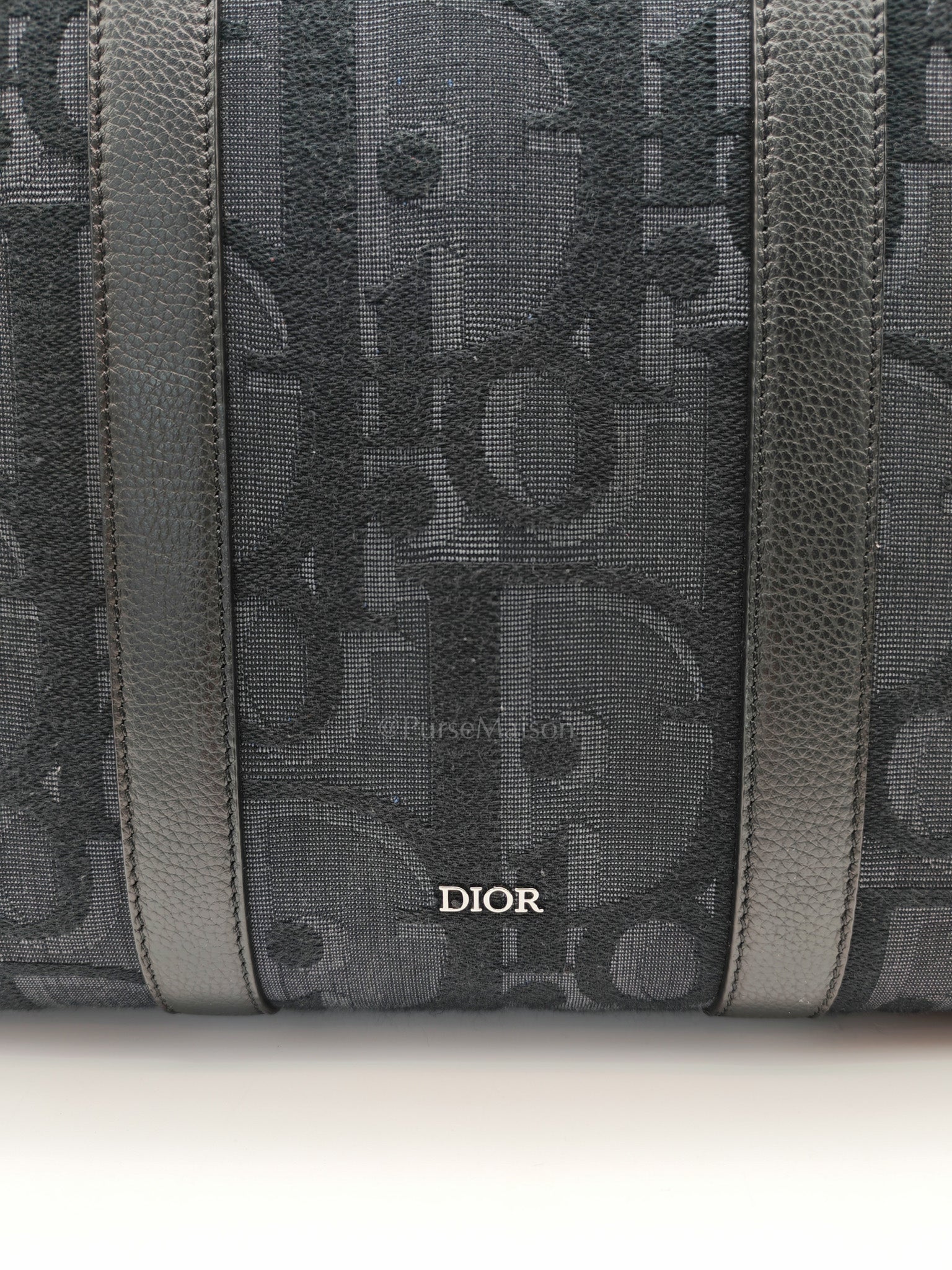 East West Tote Bag in Black Blue Dior Oblique Jacquard | Purse Maison Luxury Bags Shop