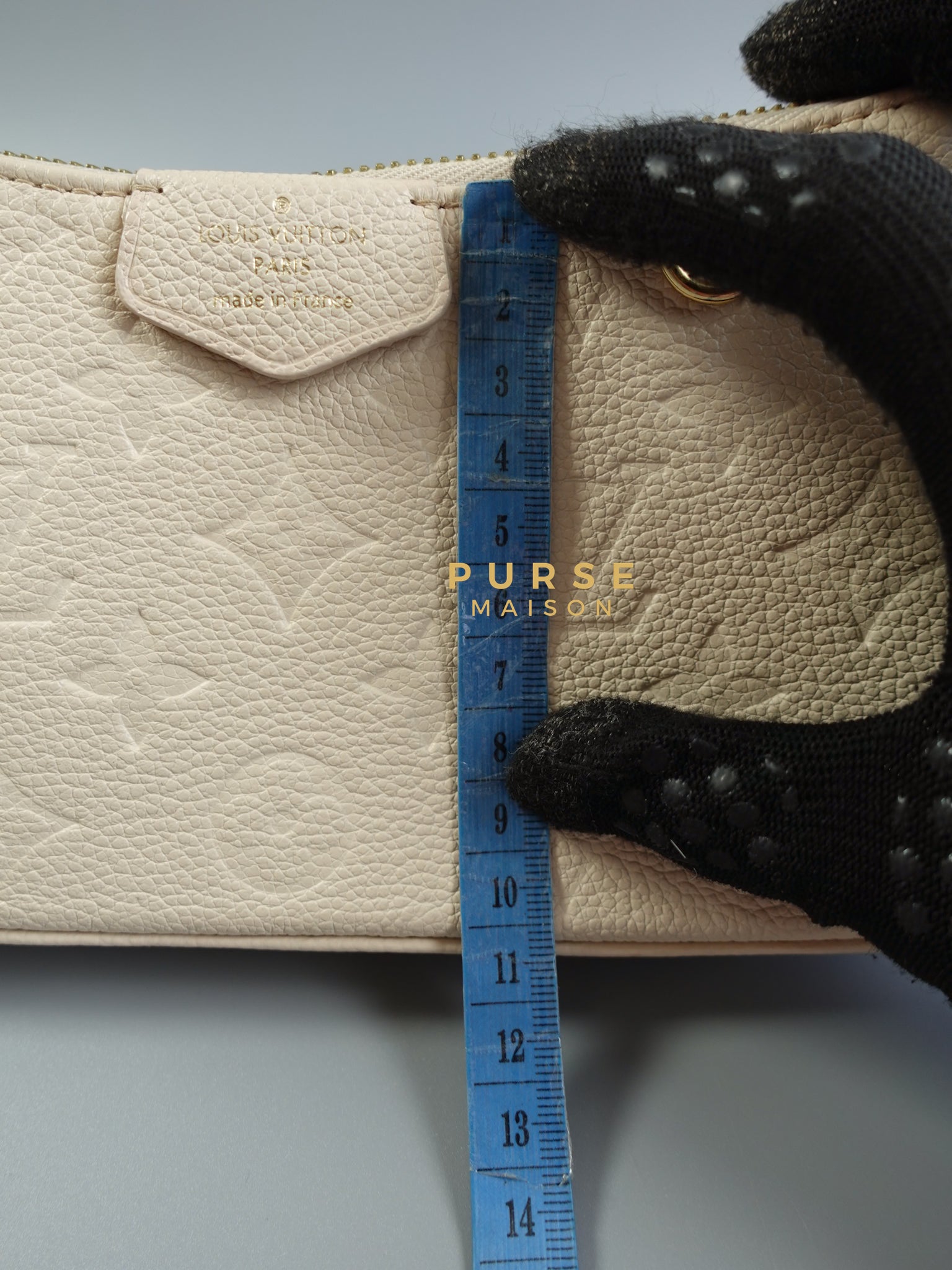 Easy Pochette in Monogram Empreinte Crème (Microchip) | Purse Maison Luxury Bags Shop