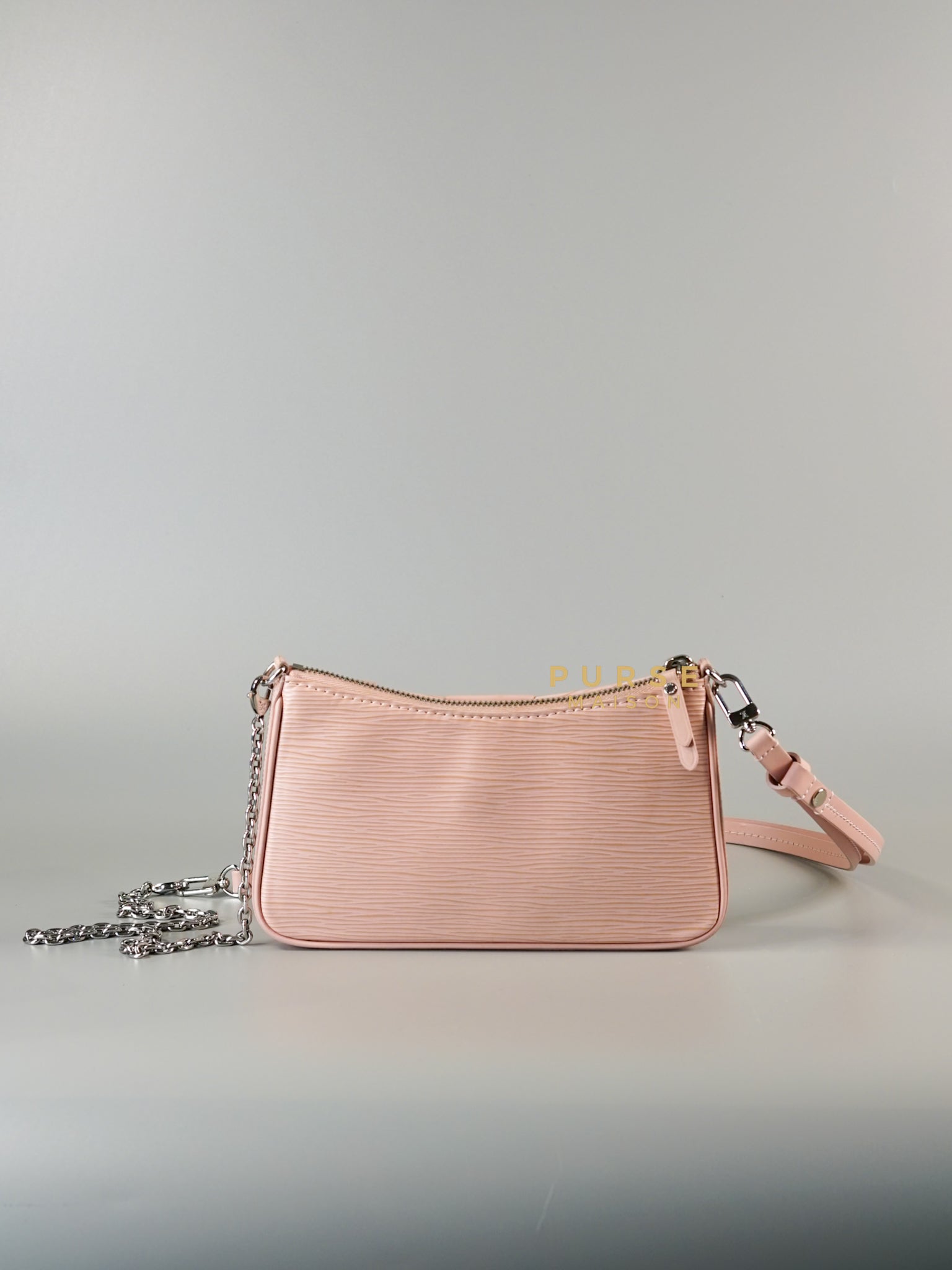 Easy Pochette in Pink Epi Leather (Microchip) | Purse Maison Luxury Bags Shop