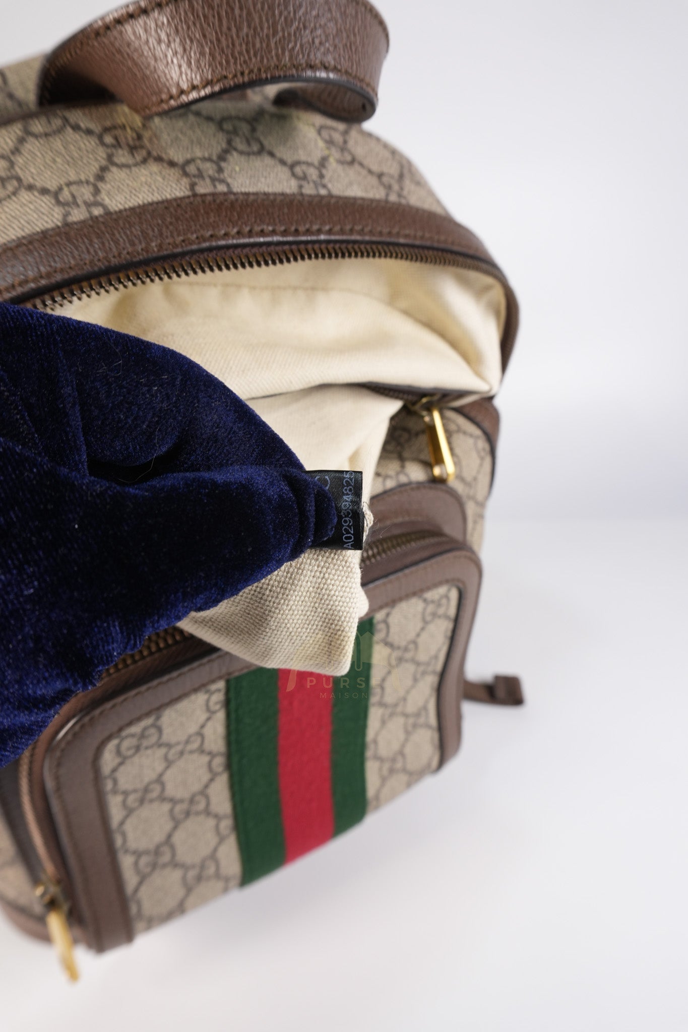 Eden Ophidia Supreme Canvas Backpack | Purse Maison Luxury Bags Shop