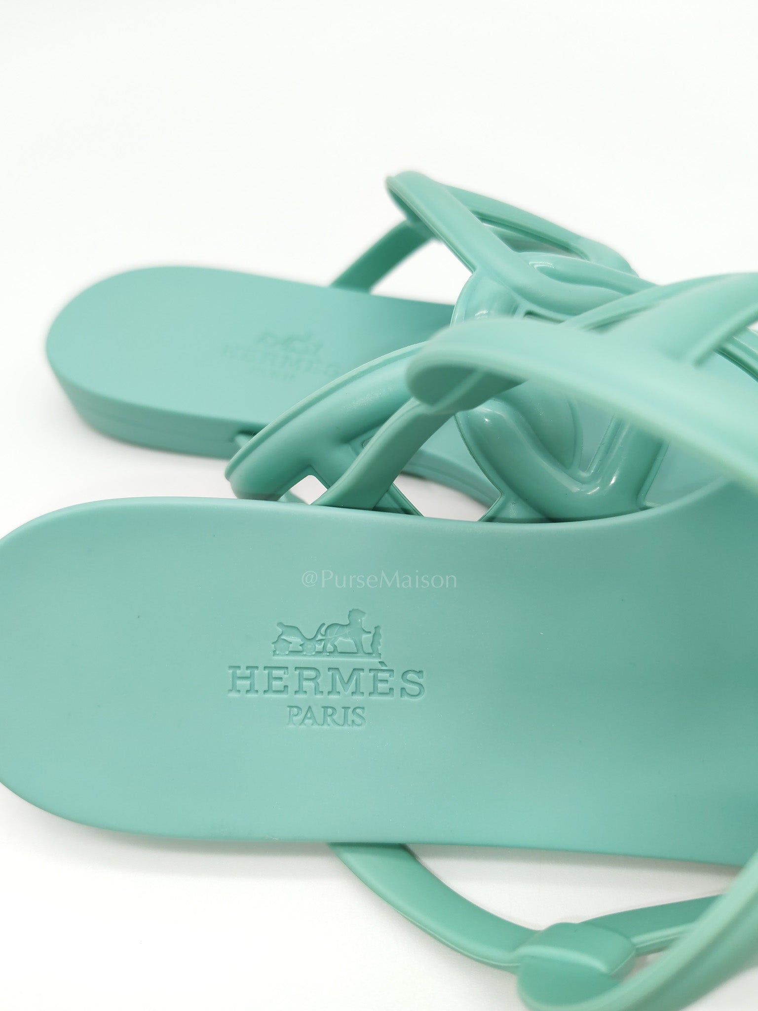 Egerie Beach Sandals in Vert Embrun Size 35 (22cm)