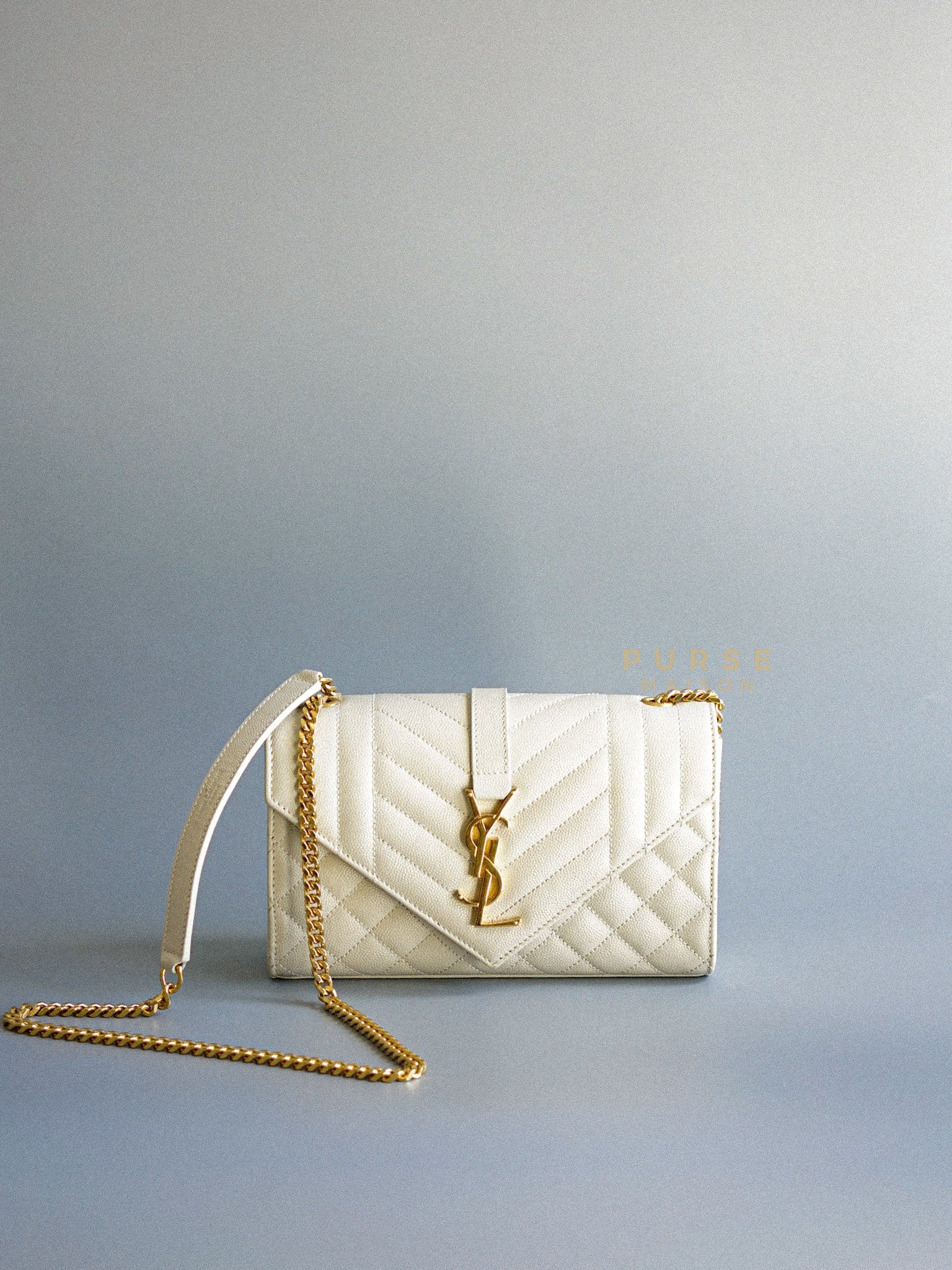 White envelope online purse