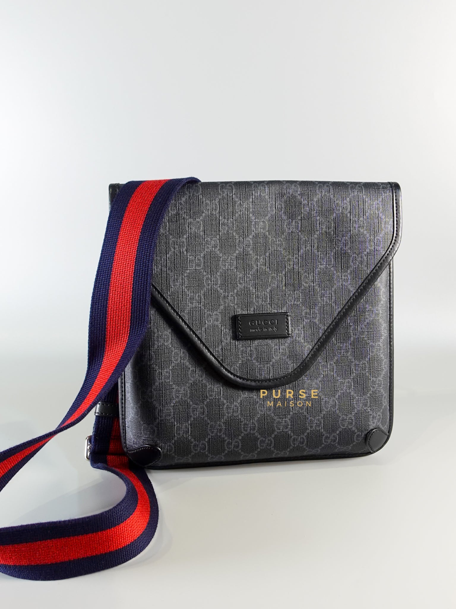 Envelope Web Messenger Crossbody Bag | Purse Maison Luxury Bags Shop