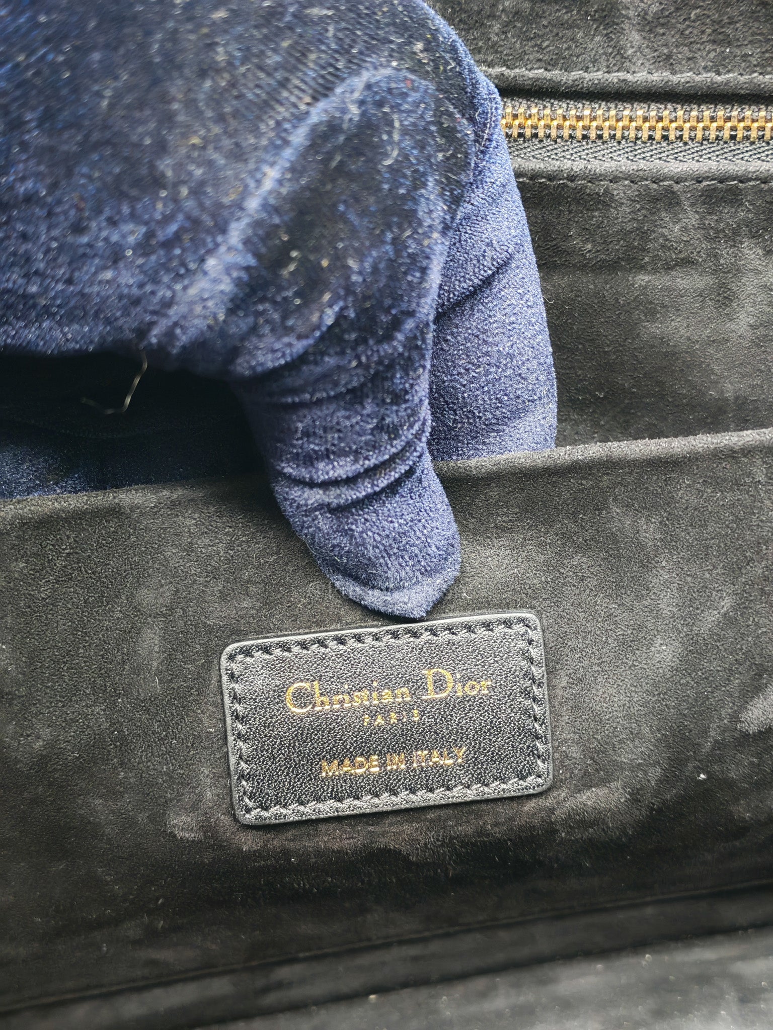 Essential Tote Bag in Black Calfskin Leather & Light Gold Hardware | Purse Maison Luxury Bags Shop