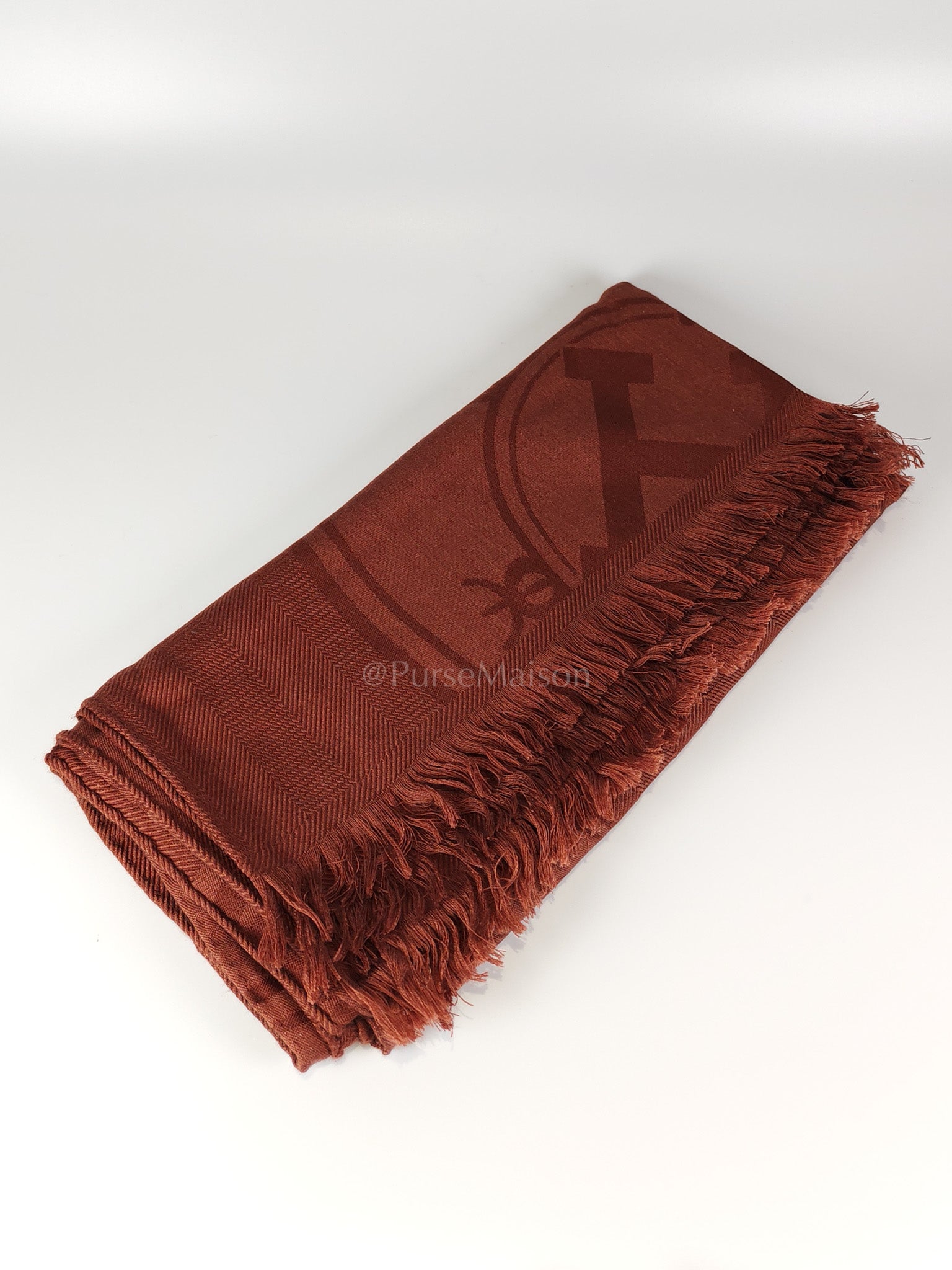 Etole New Libris Rouge Shawl (210cm x 75cm) | Purse Maison Luxury Bags Shop