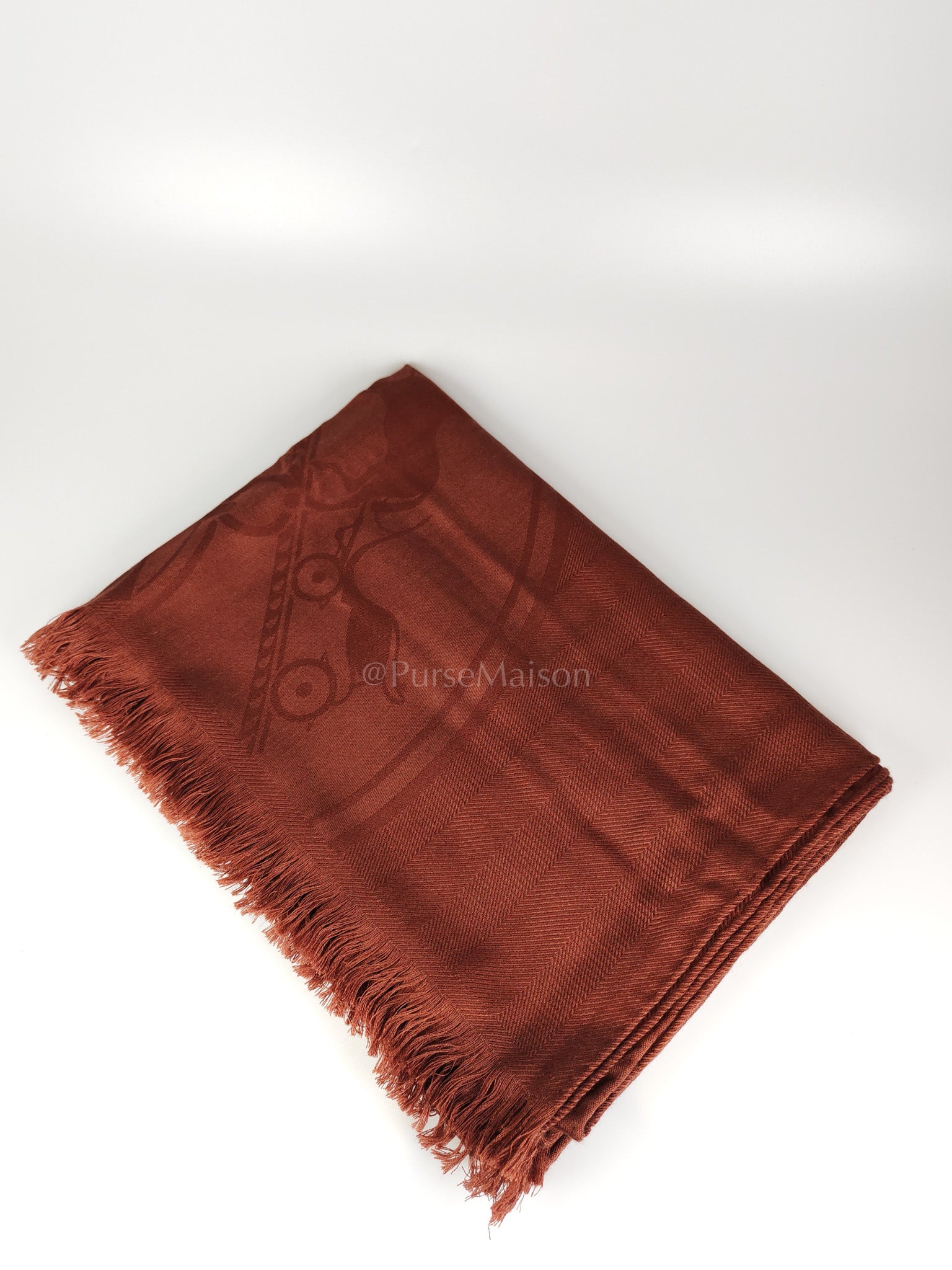 Etole New Libris Rouge Shawl (210cm x 75cm) | Purse Maison Luxury Bags Shop