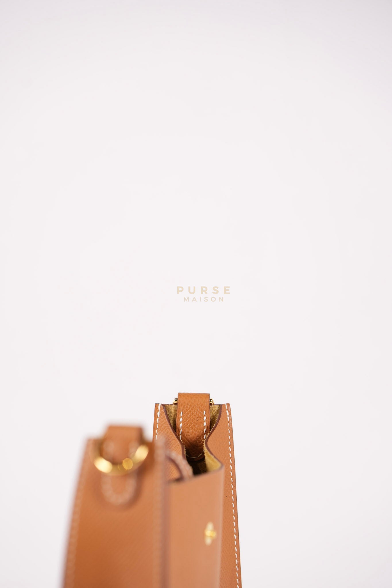 Evelyn 16 TPM (New Version) Gold in Epsom Leather and Gold Hardware Stamp K (2025) | Purse Maison Luxury Bags Shop