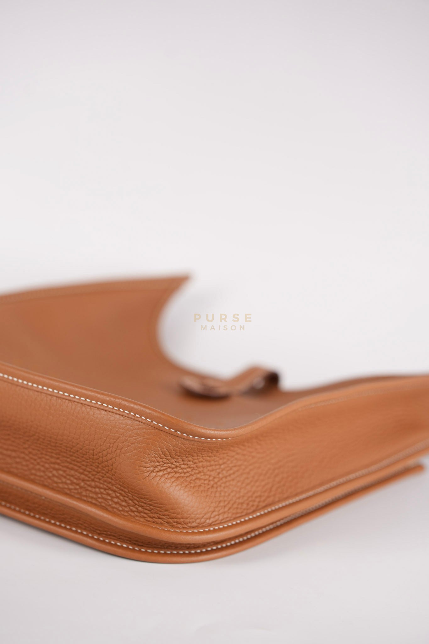 Evelyn III PM Gold in Clemence Leather and Palladium Hardware Stamp K (2025) | Purse Maison Luxury Bags Shop