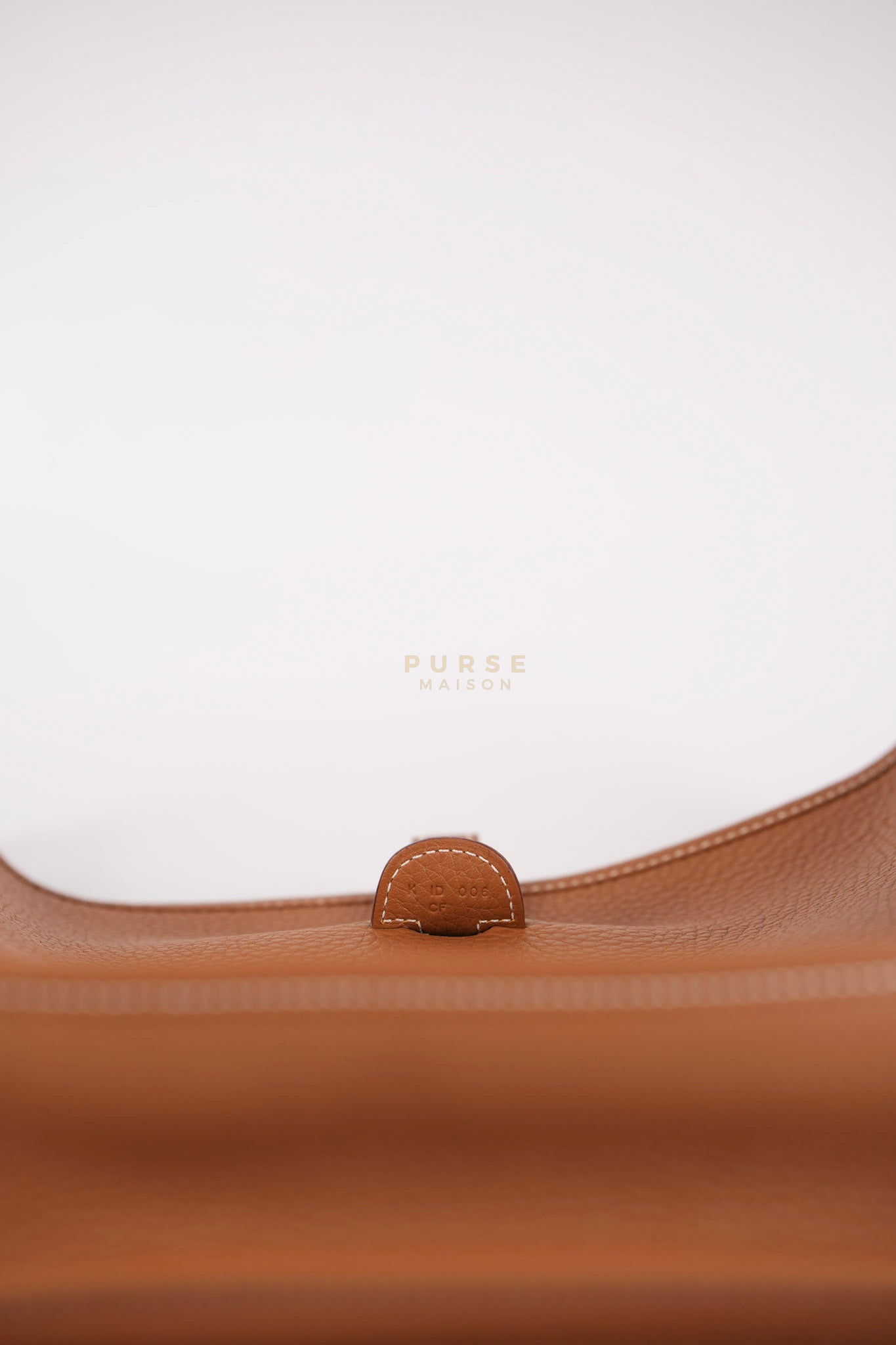 Evelyn III PM Gold in Clemence Leather and Palladium Hardware Stamp K (2025) | Purse Maison Luxury Bags Shop