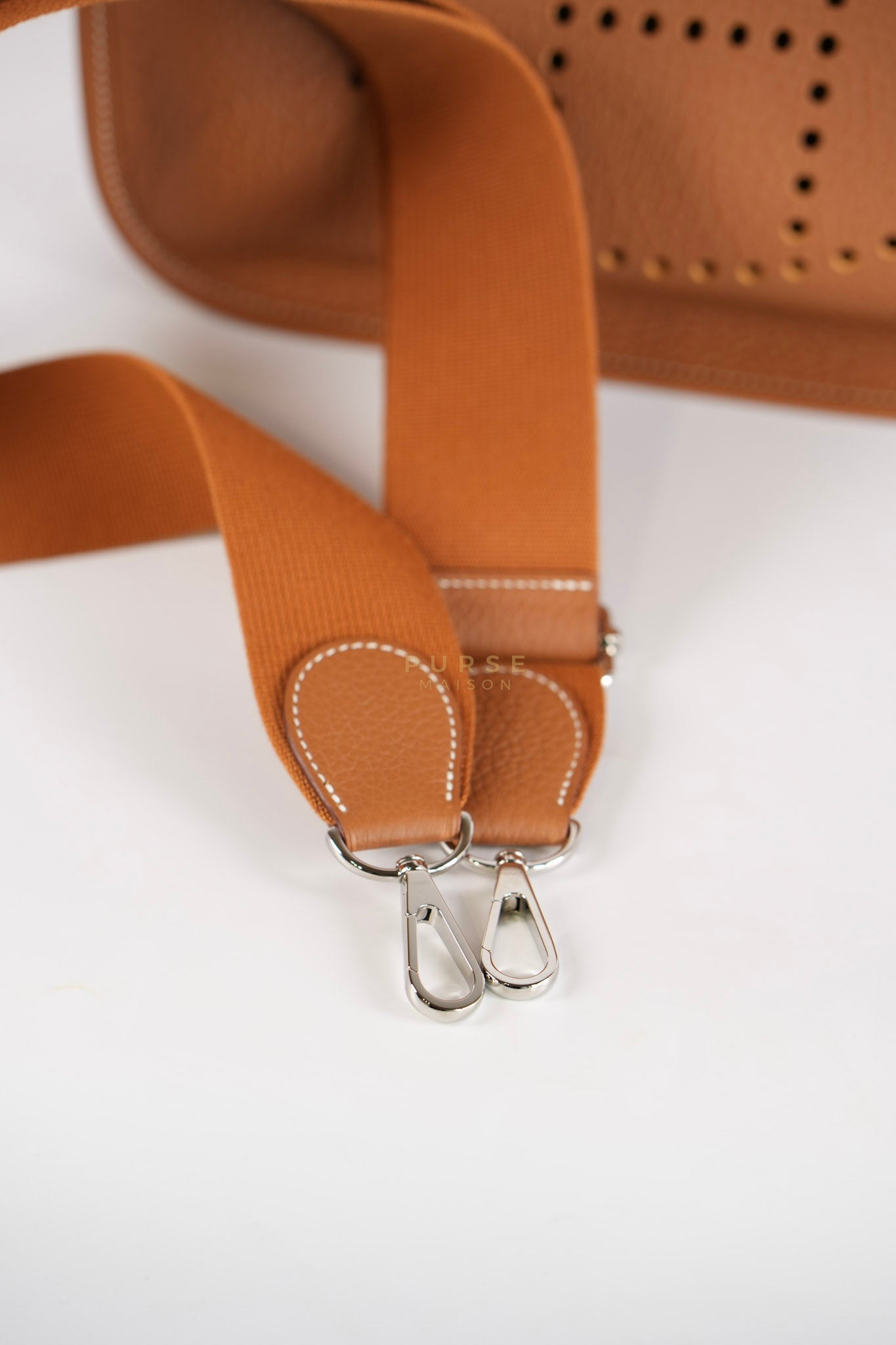 Evelyn III PM Gold in Clemence Leather and Palladium Hardware Stamp K (2025) | Purse Maison Luxury Bags Shop