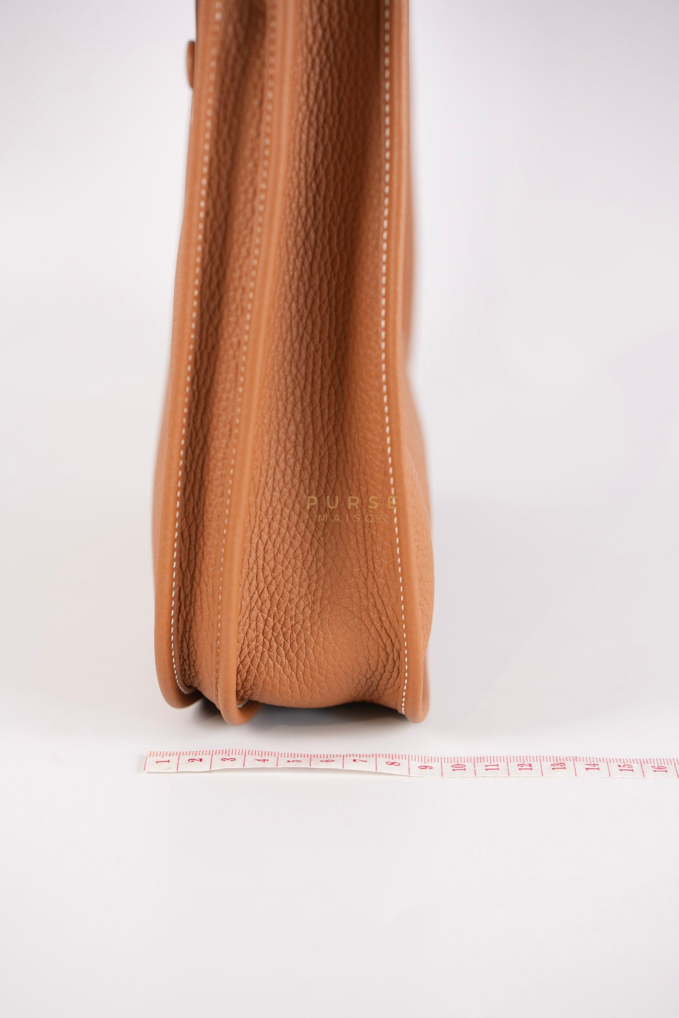 Evelyn III PM Gold in Clemence Leather and Palladium Hardware Stamp K (2025) | Purse Maison Luxury Bags Shop