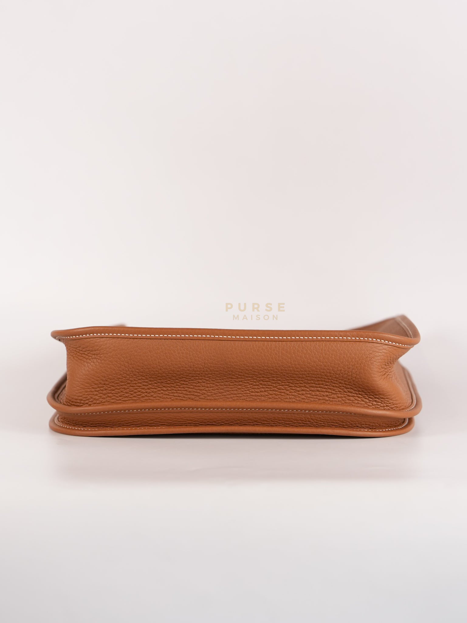 Evelyn III PM Gold in Clemence Leather and Palladium Hardware Stamp K (2025) | Purse Maison Luxury Bags Shop