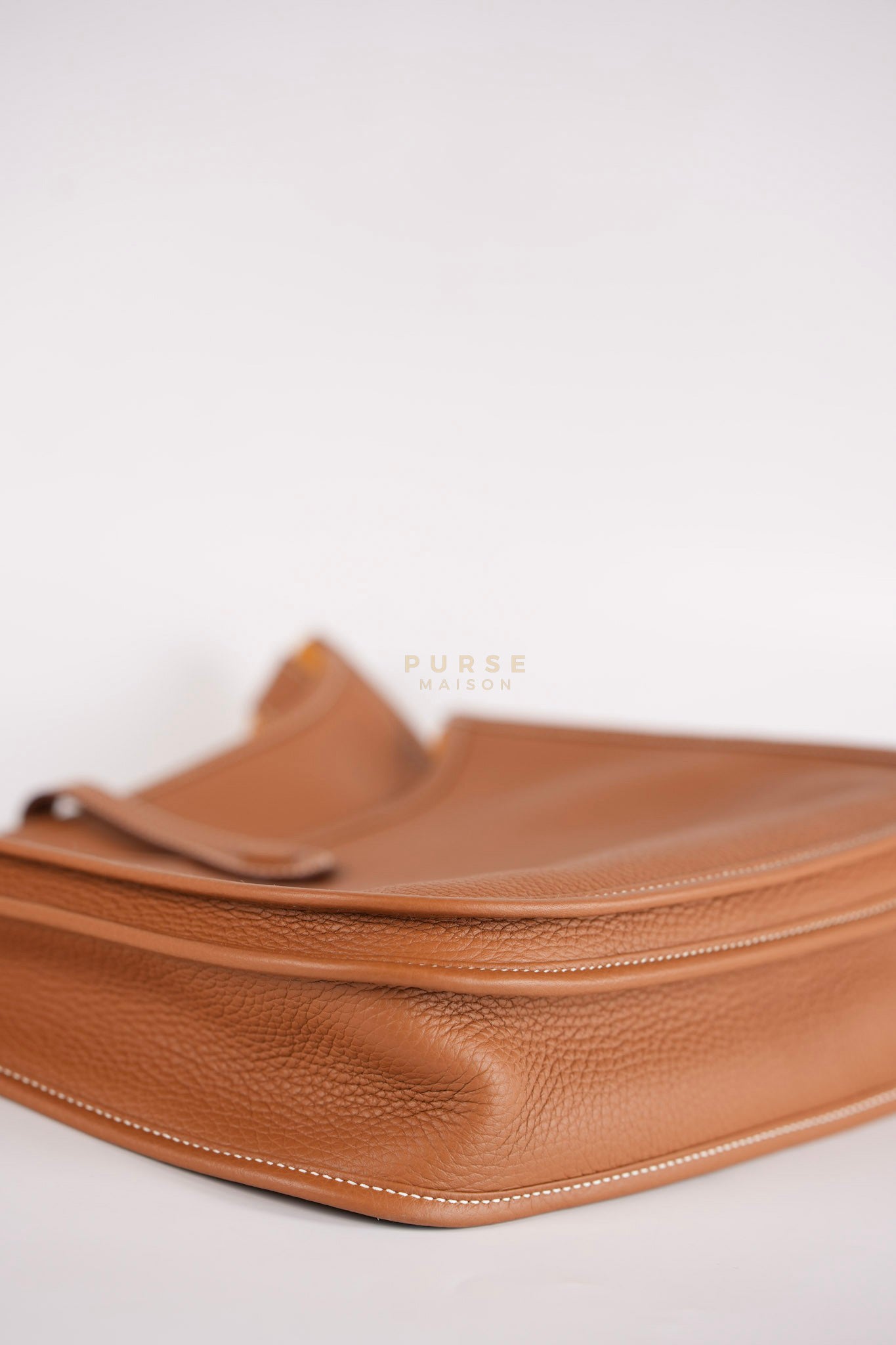 Evelyn III PM Gold in Clemence Leather and Palladium Hardware Stamp K (2025) | Purse Maison Luxury Bags Shop