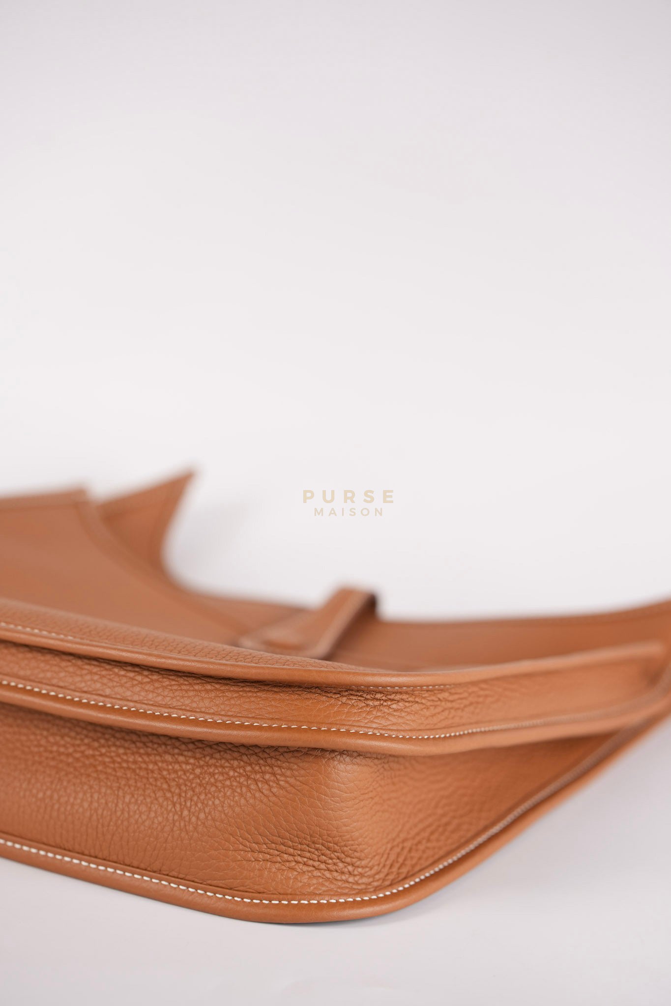 Evelyn III PM Gold in Clemence Leather and Palladium Hardware Stamp K (2025) | Purse Maison Luxury Bags Shop