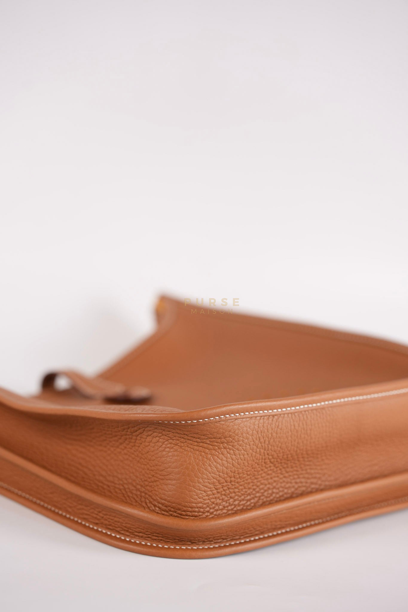 Evelyn III PM Gold in Clemence Leather and Palladium Hardware Stamp K (2025) | Purse Maison Luxury Bags Shop