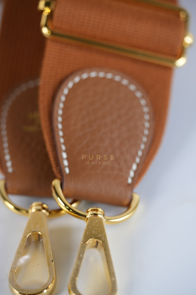 Evelyn PM in Gold Clemence Leather and Gold Hardware Stamp W (2024) | Purse Maison Luxury Bags Shop